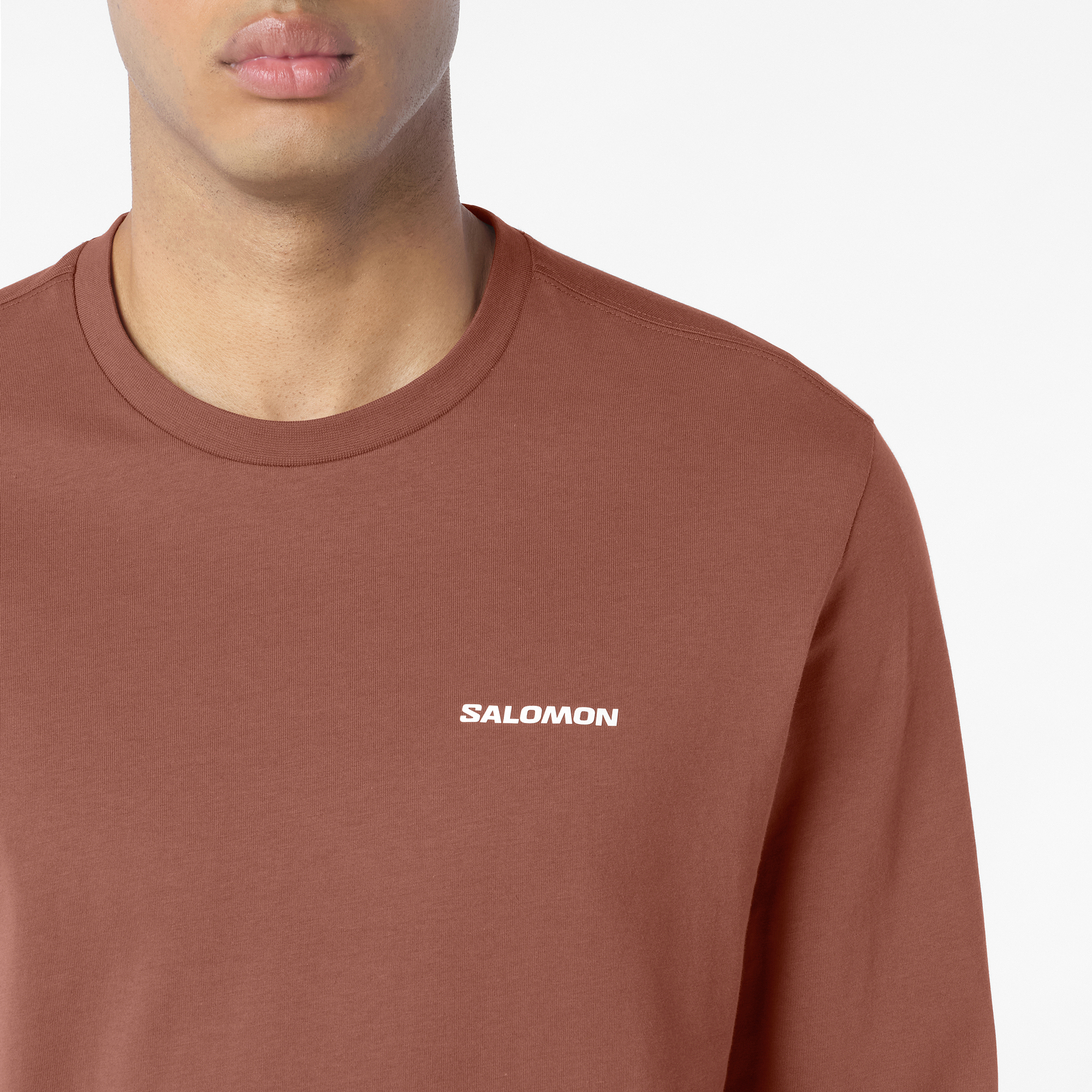 LOGO Men's Long Sleeve T-Shirt | Salomon