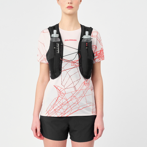 Беговой рюкзак-жилет Salomon S/LAB Ultra 12, цвет: Чёрный