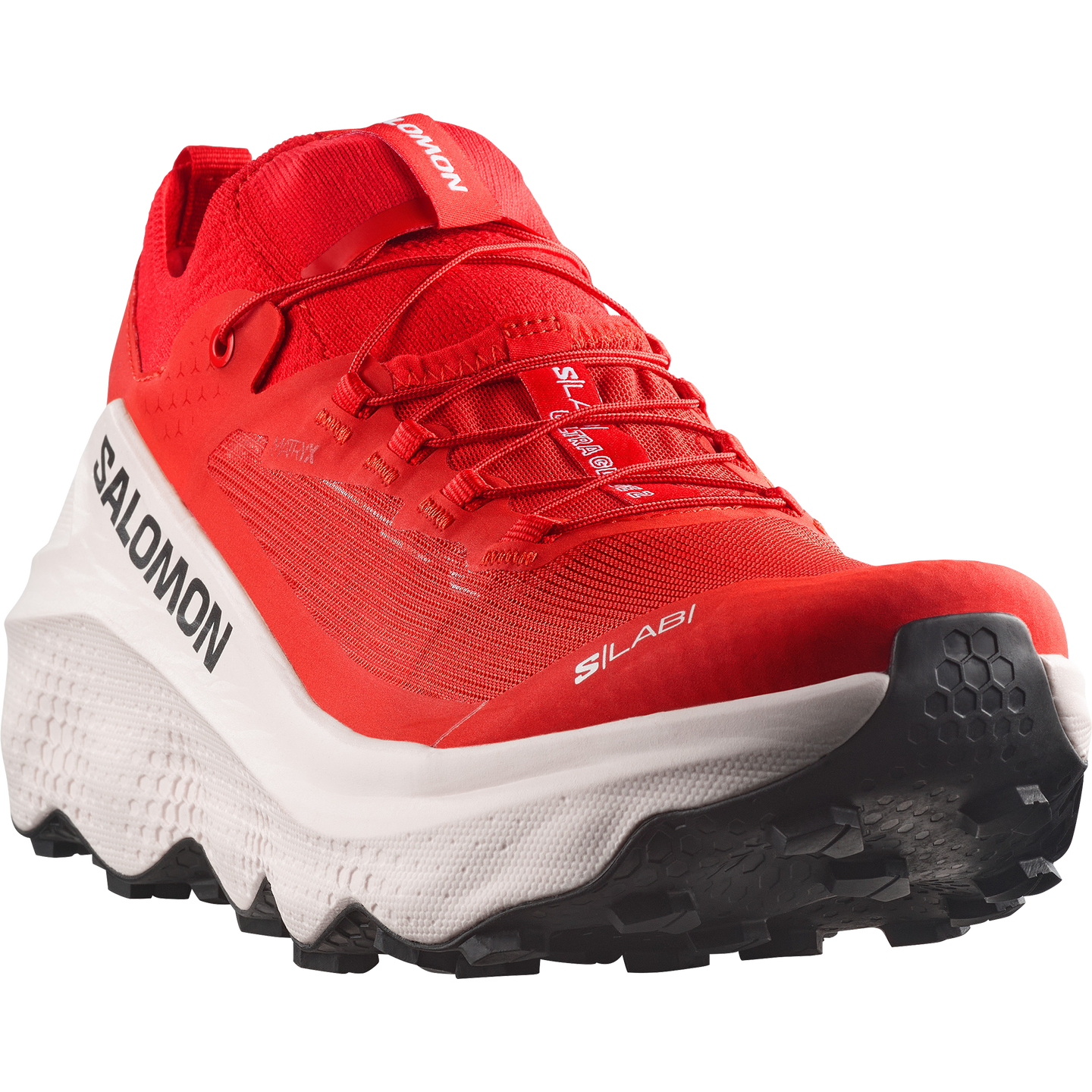 Кроссовки Salomon S/LAB Ultra Glide 2, цвет: Красный / Ванильный ледяной — фото 5