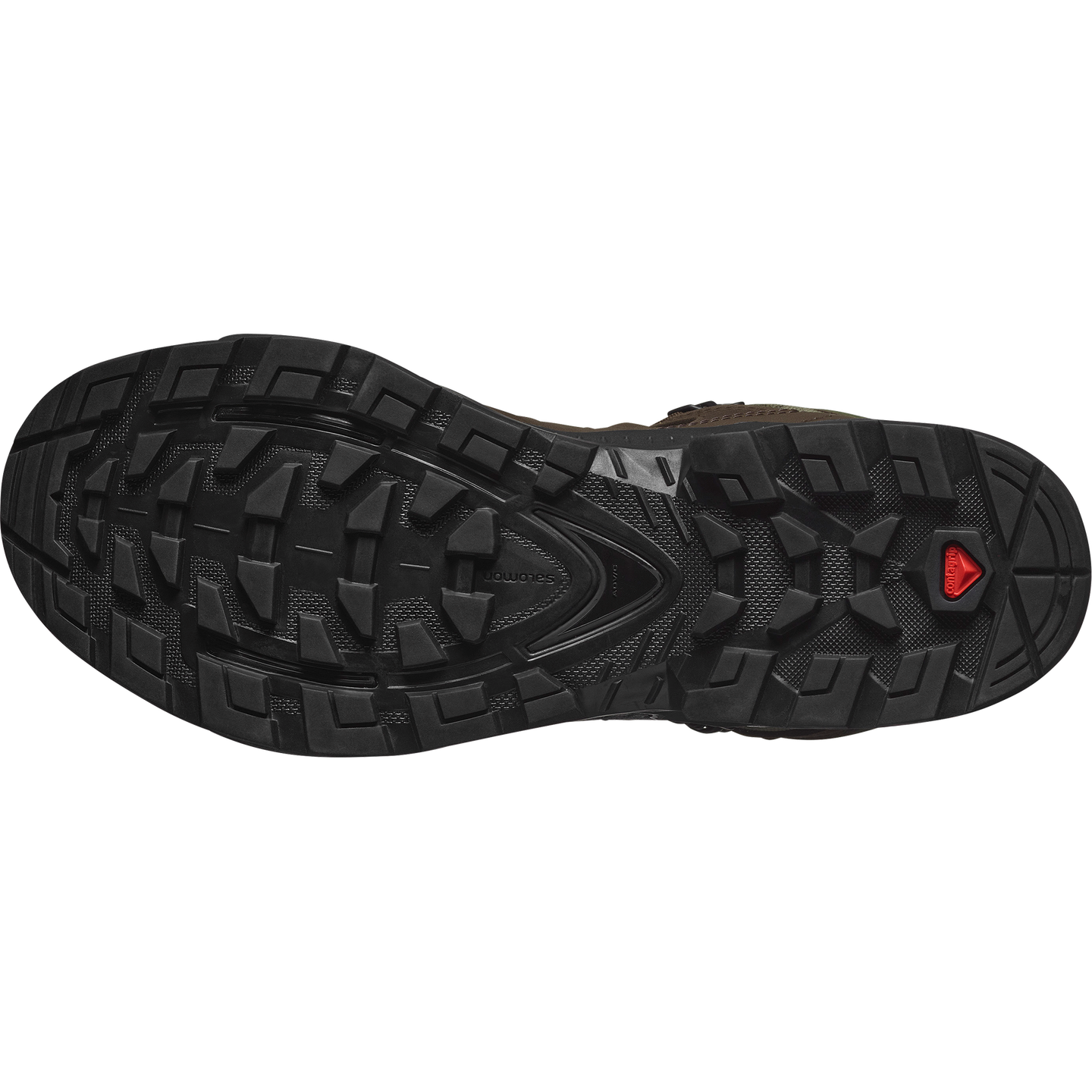 Обувь Salomon Quest Tracker GORE-TEX, цвет: Земляной коричневый / Зелёный — фото 7