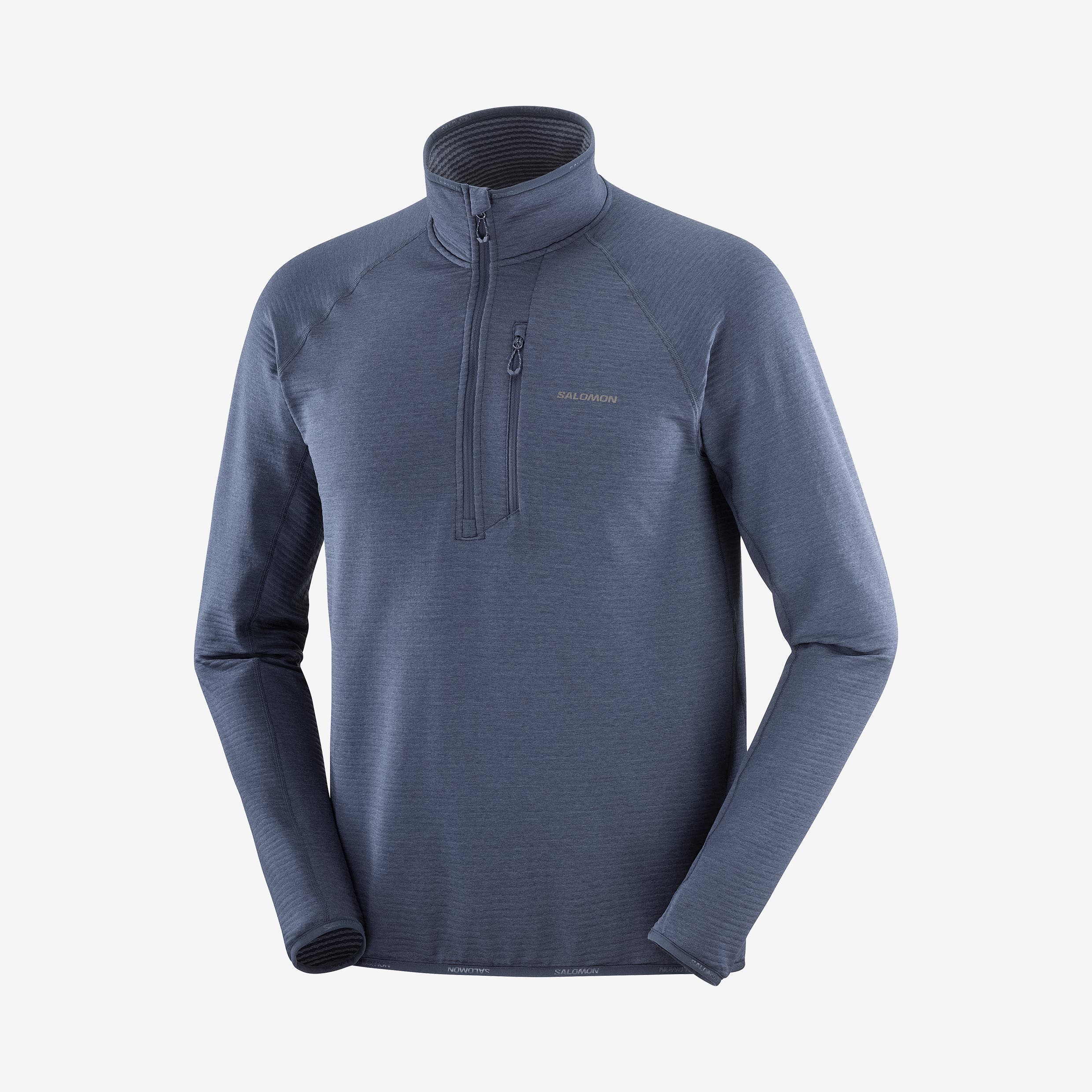 ESSENTIAL LIGHTWARM Men's Half Zip Midlayer | Salomon ESSENTIAL LIGHTWARM Men's Half Zip Midlayer | Salomon