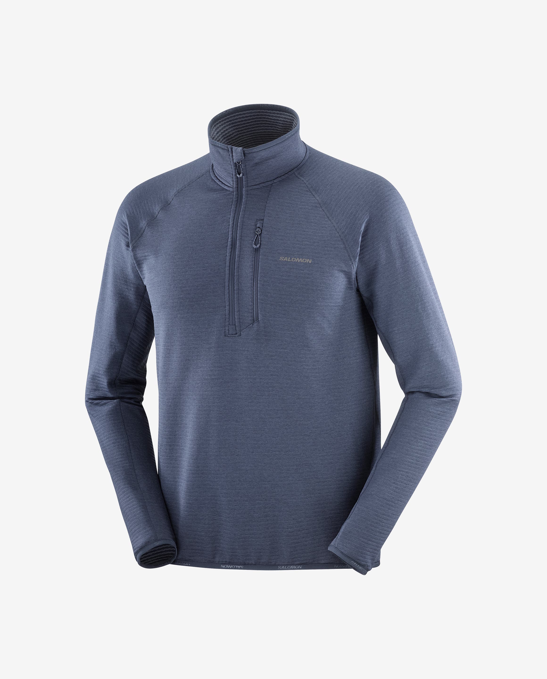 ESSENTIAL LIGHTWARM Men's Half Zip Midlayer | Salomon ESSENTIAL LIGHTWARM Men's Half Zip Midlayer | Salomon