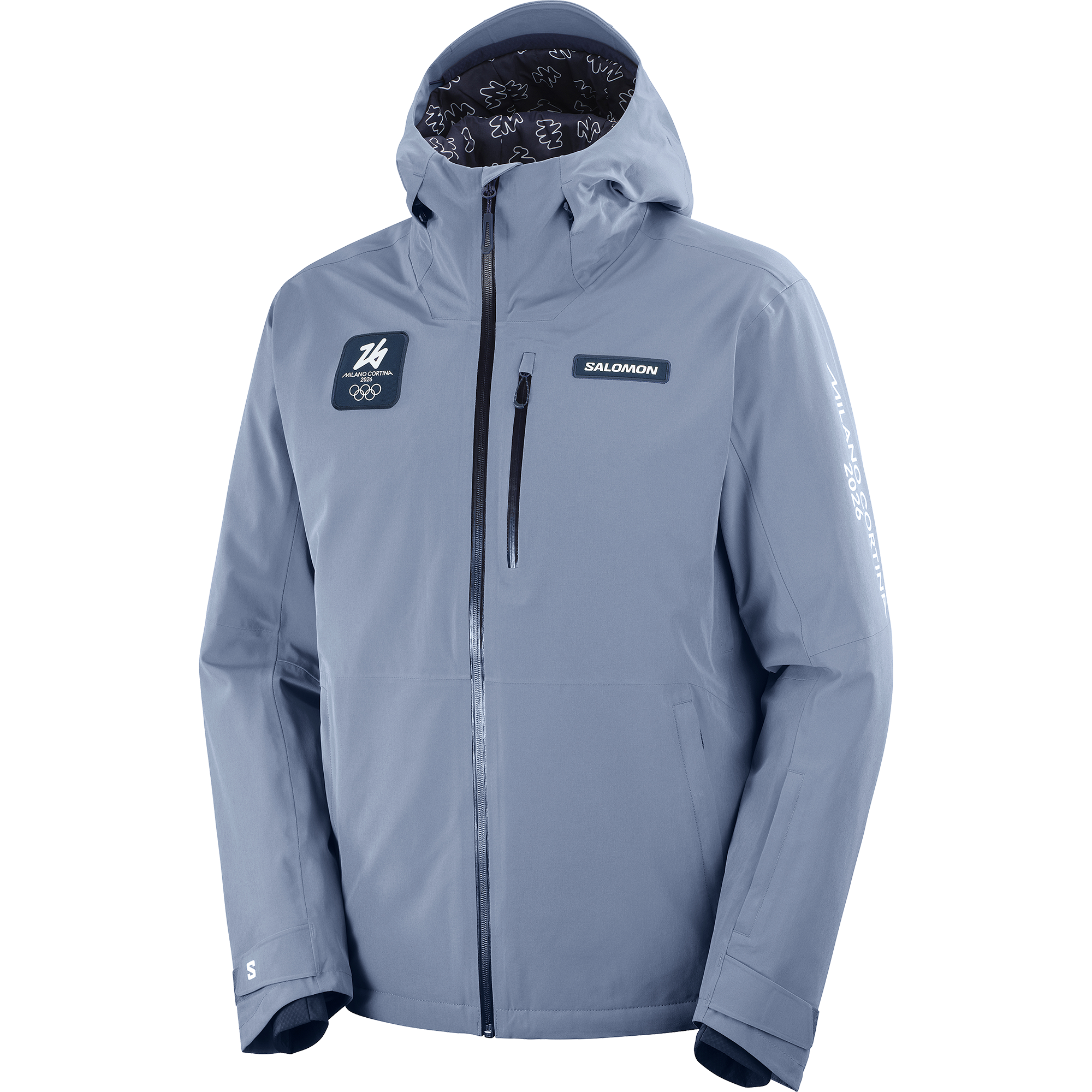 Immagine principale del prodotto MILANO CORTINA 2026 HIGHLAND - Giacca imbottita con cappuccio da uomo