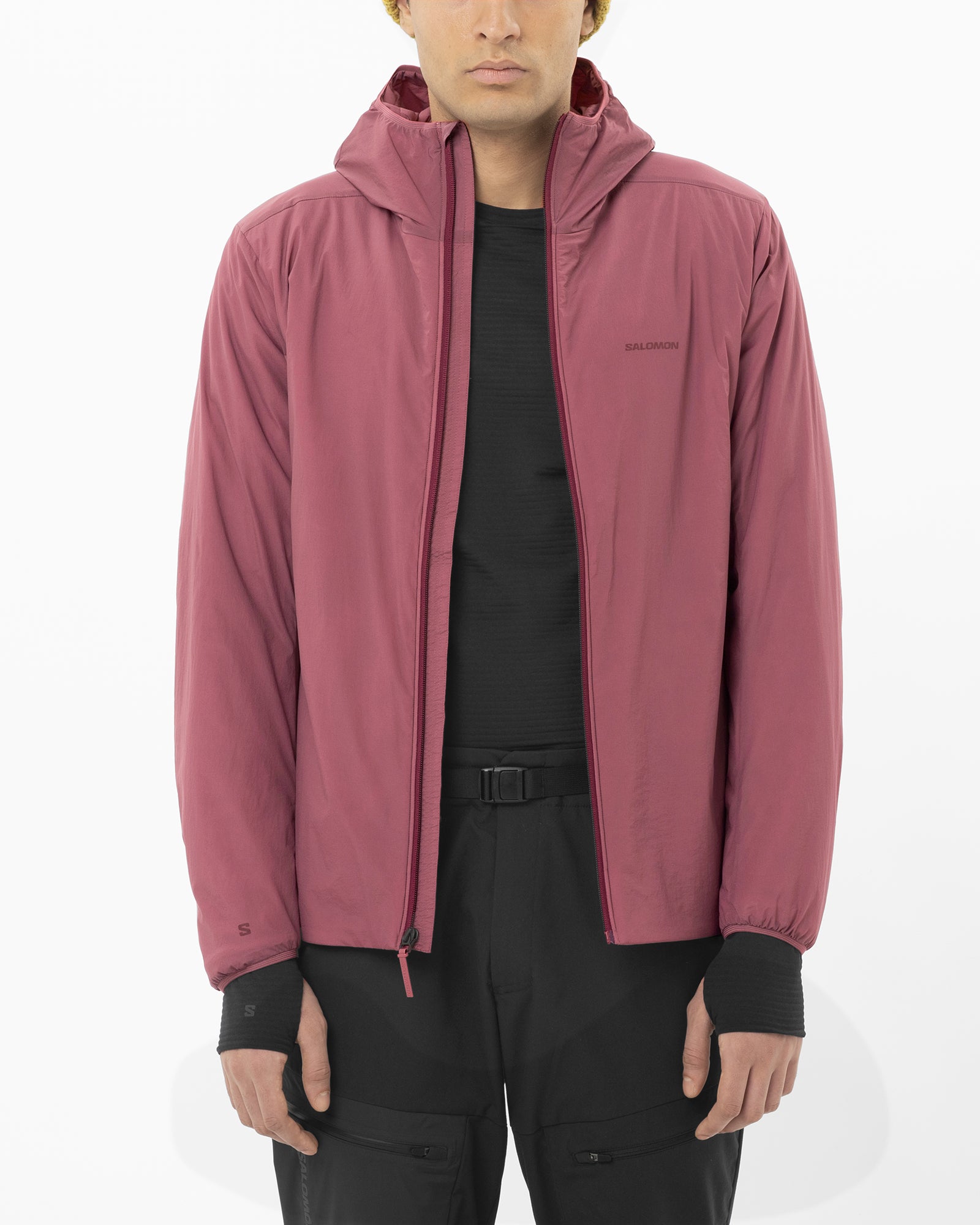 MOUNTAIN FLEX JKT HD M Veste isolante à capuche pour homme Salomon