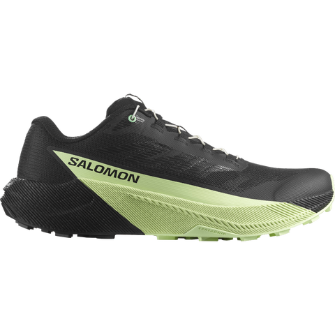 Кроссовки Salomon Pulsar, цвет: Чёрный / Зелёный