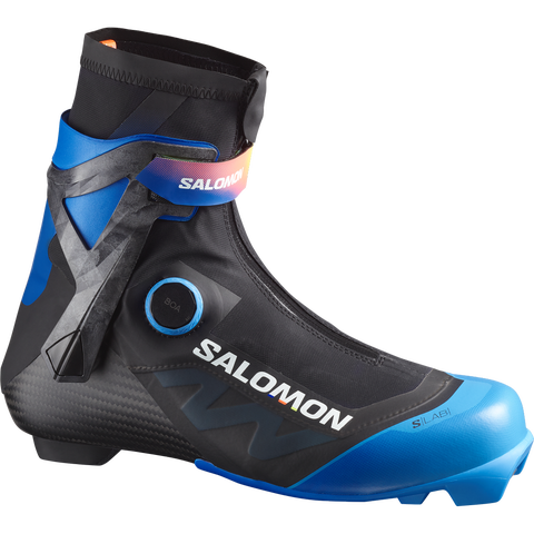 Ботинки Salomon S/LAB Skate Boa®, цвет: Чёрный / Синий
