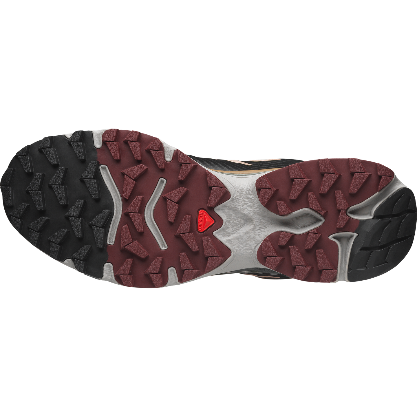 Кроссовки Salomon XT-4 OG, цвет: Чёрный / Пустынный рыжевато-коричневый — фото 5