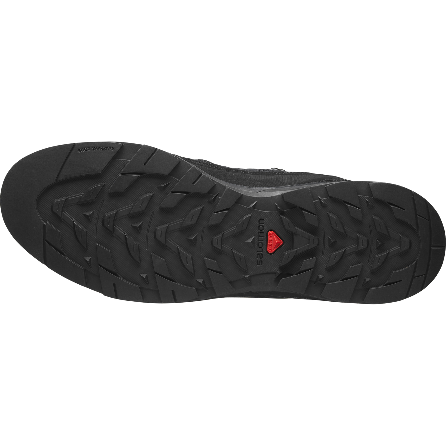 Обувь Salomon X-ALP MID Leather GORE-TEX, цвет: Чёрный / Асфальтовый — фото 5