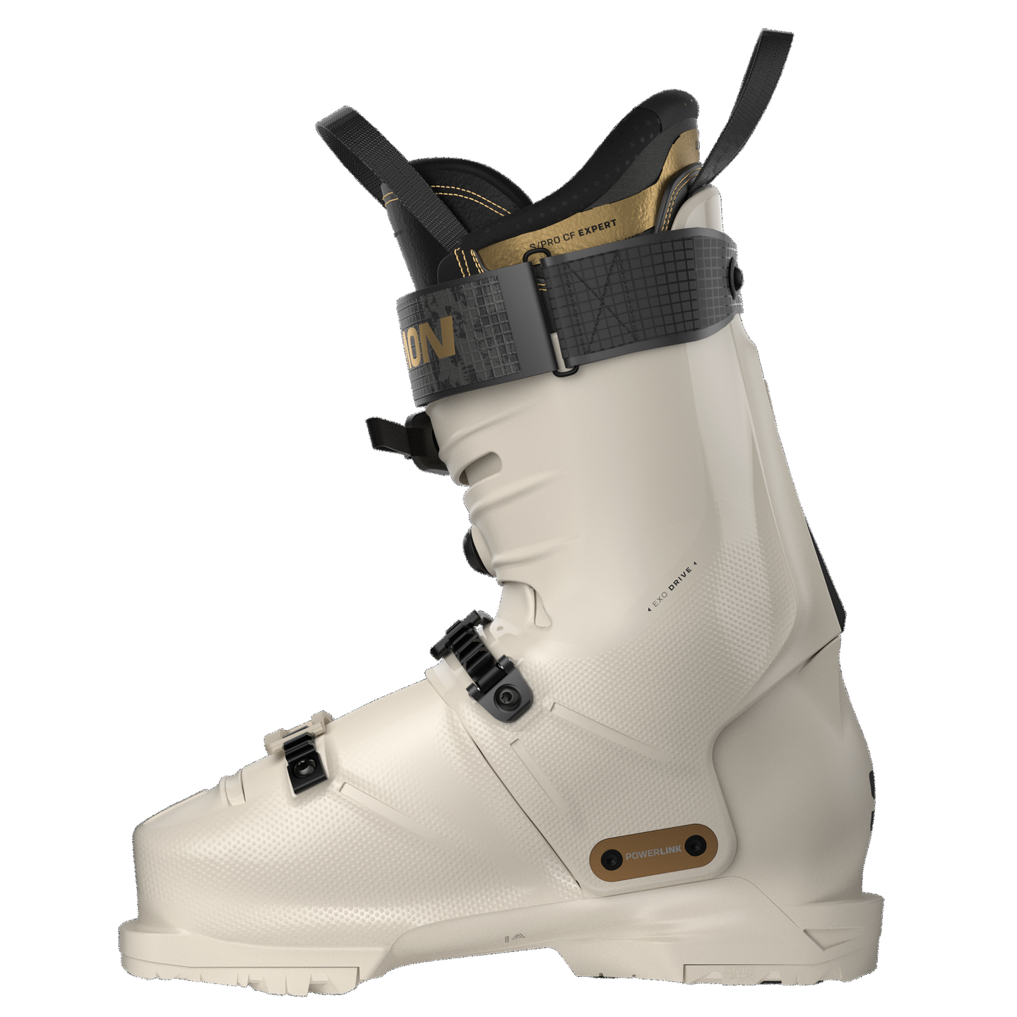 Женские горнолыжные ботинки Salomon S/Pro Alpha C Boa 105, цвет: Берёзовый / Чёрный — фото 3