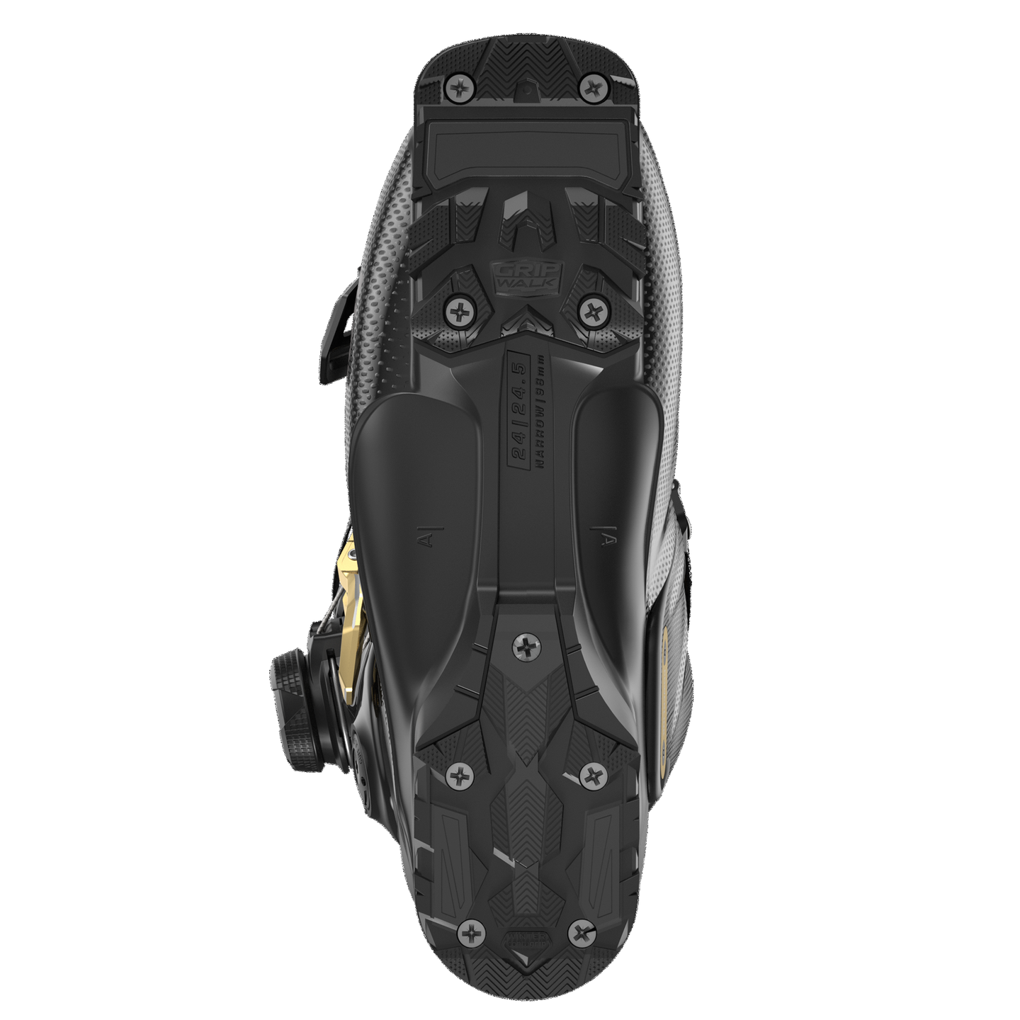 Женские горнолыжные ботинки Salomon S/Pro Alpha C Boa 95, цвет: Чёрный / Золотой — фото 4