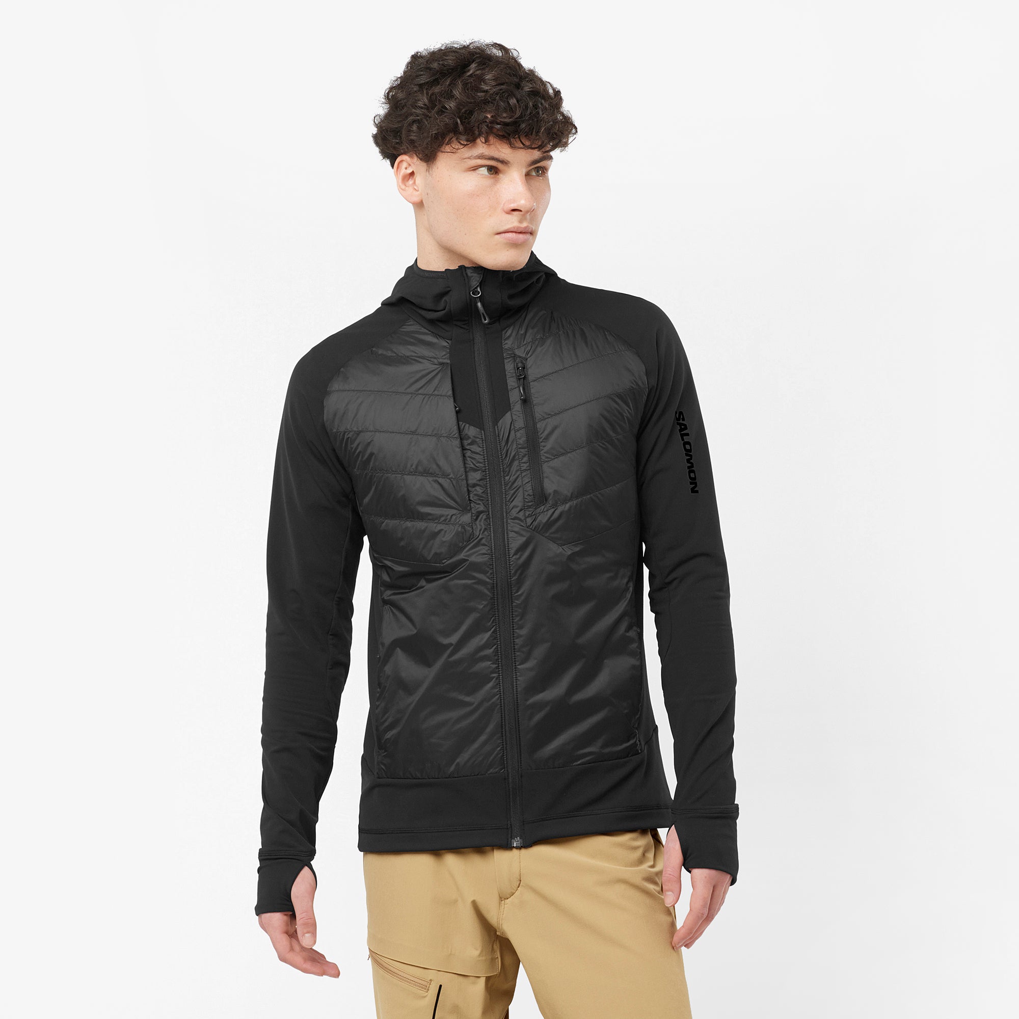 Huvudbild för produkten ELIXIR HYBRID - Fodrad jacka med huva (herr)