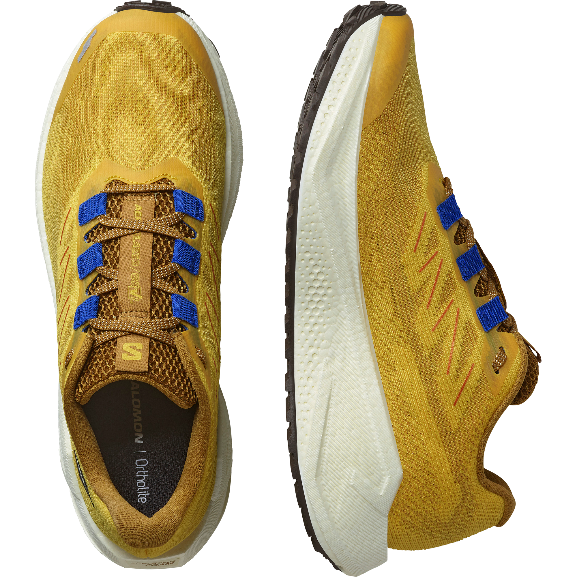 セラアース エール AERO BLAZE 3 GRVL Yellow | Salomon