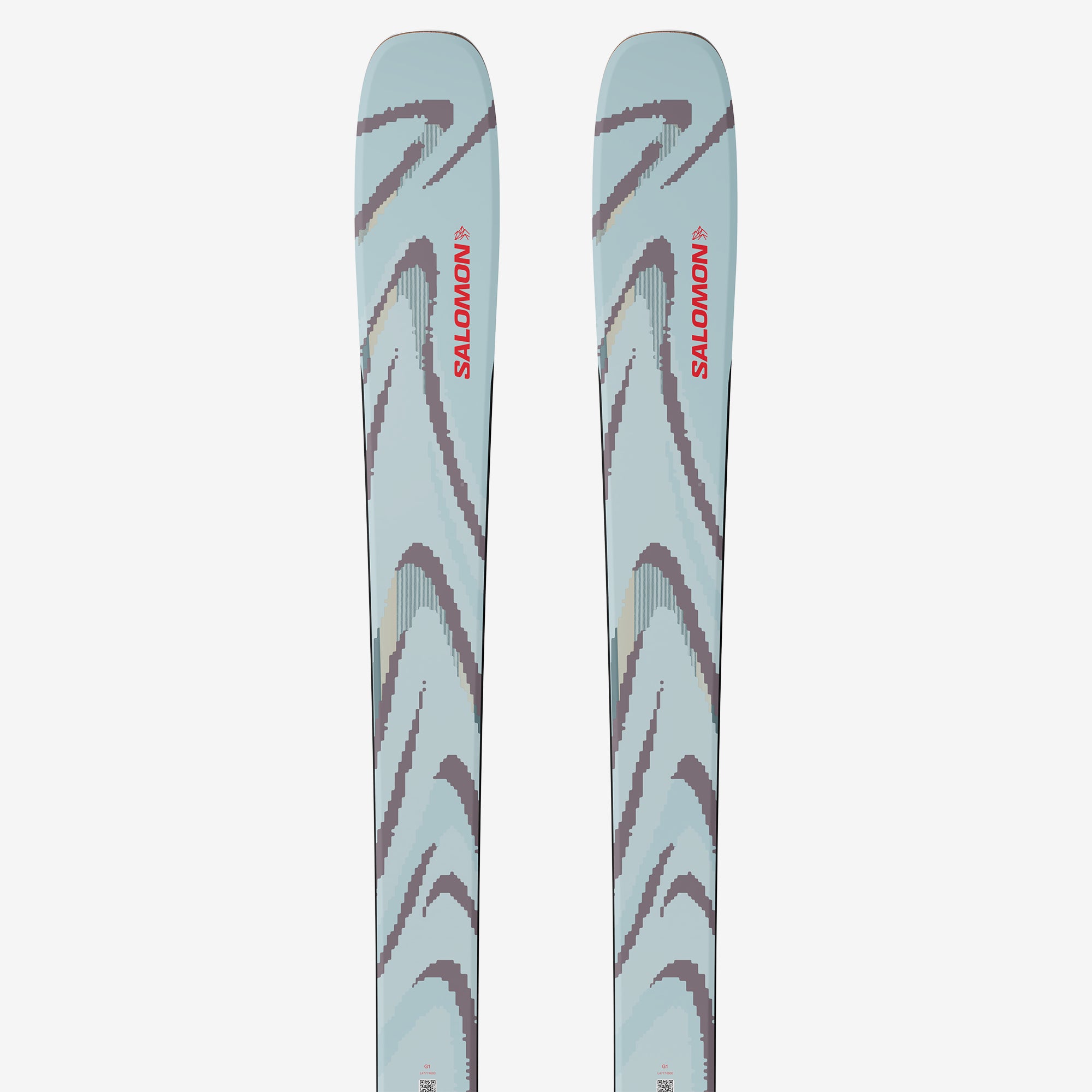 N QST 94 ICED AQUA Unisex Freeride Salomon - Main Image