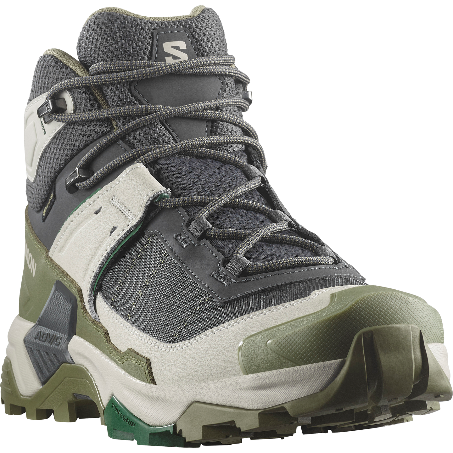 Обувь Salomon X Ultra 5 MID Gore Tex, цвет: Асфальтовый — фото 4