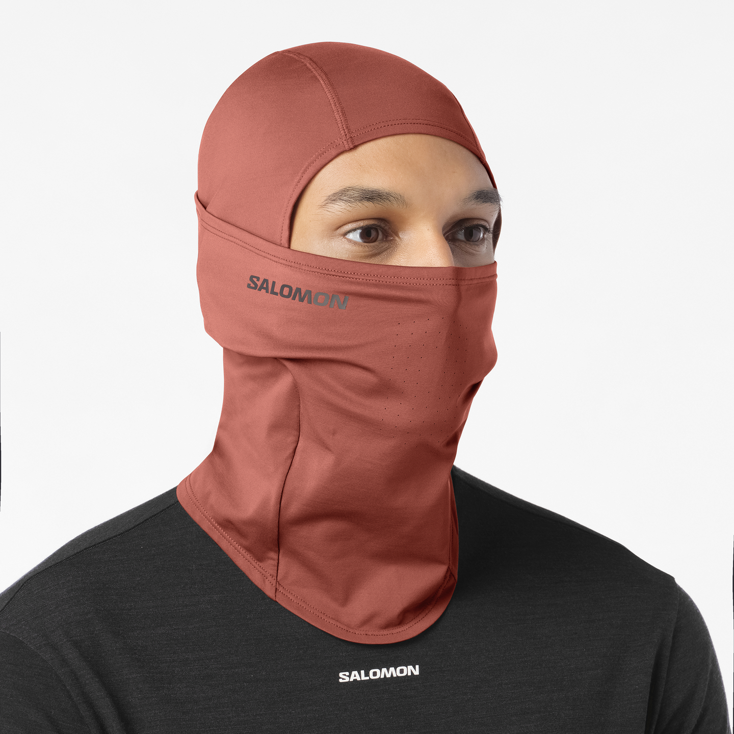 Балаклава Salomon Absolute Balaclava, цвет: Умбра — фото 2