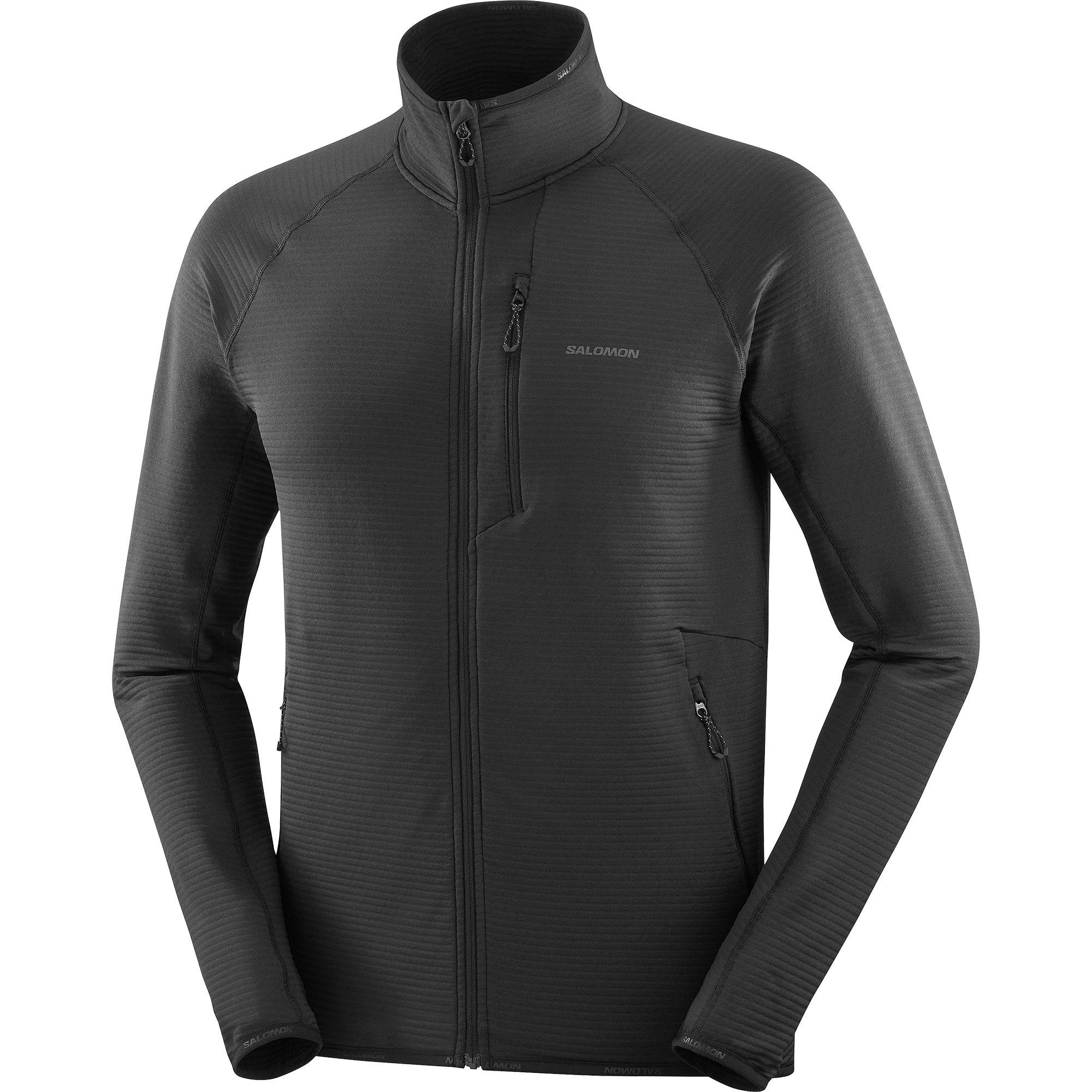 ESSENTIAL LIGHTWARM Men's Full Zip Midlayer Jacket | Salomon
