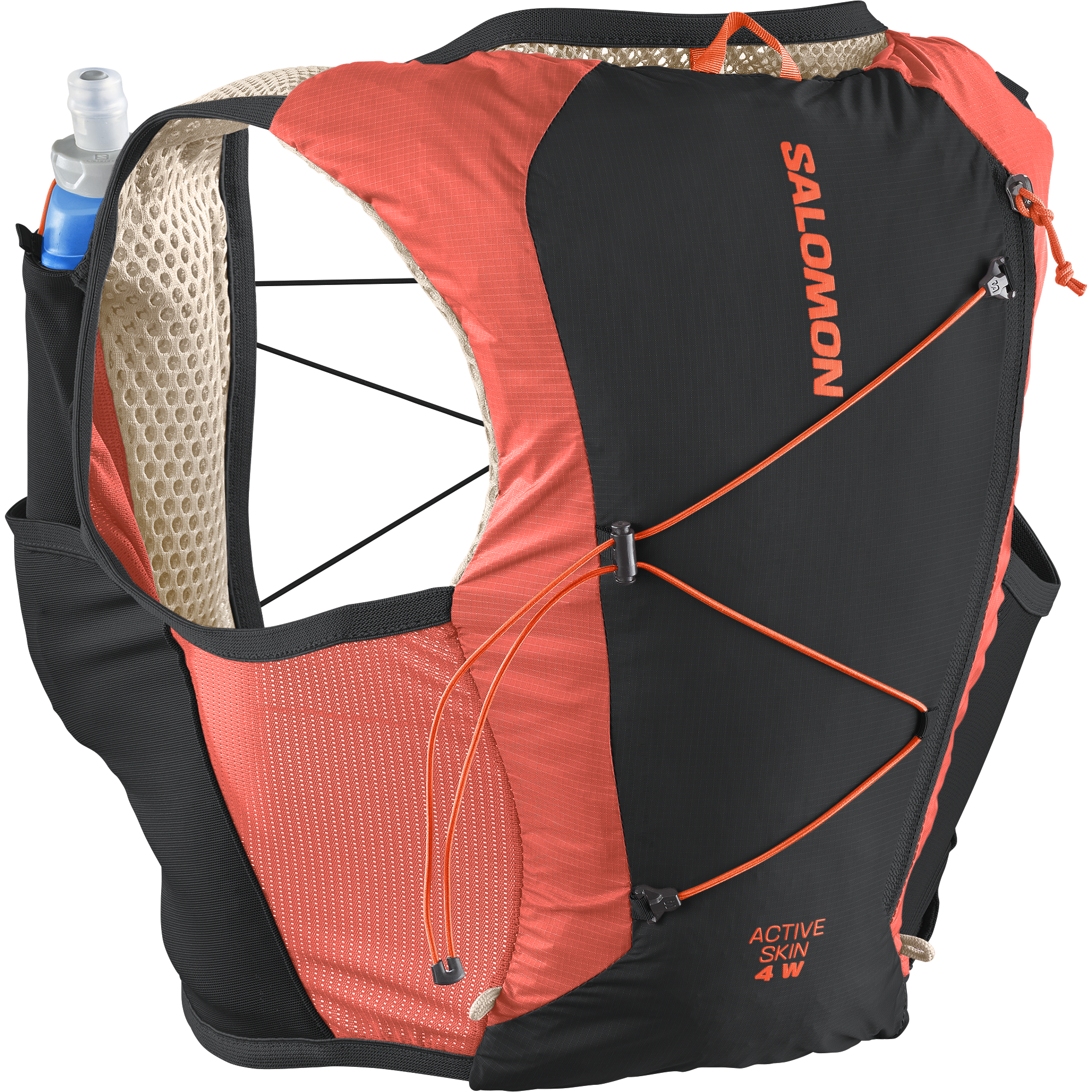 ACTIVE SKIN 4 Women's Running Vest with flasks included | Salomon