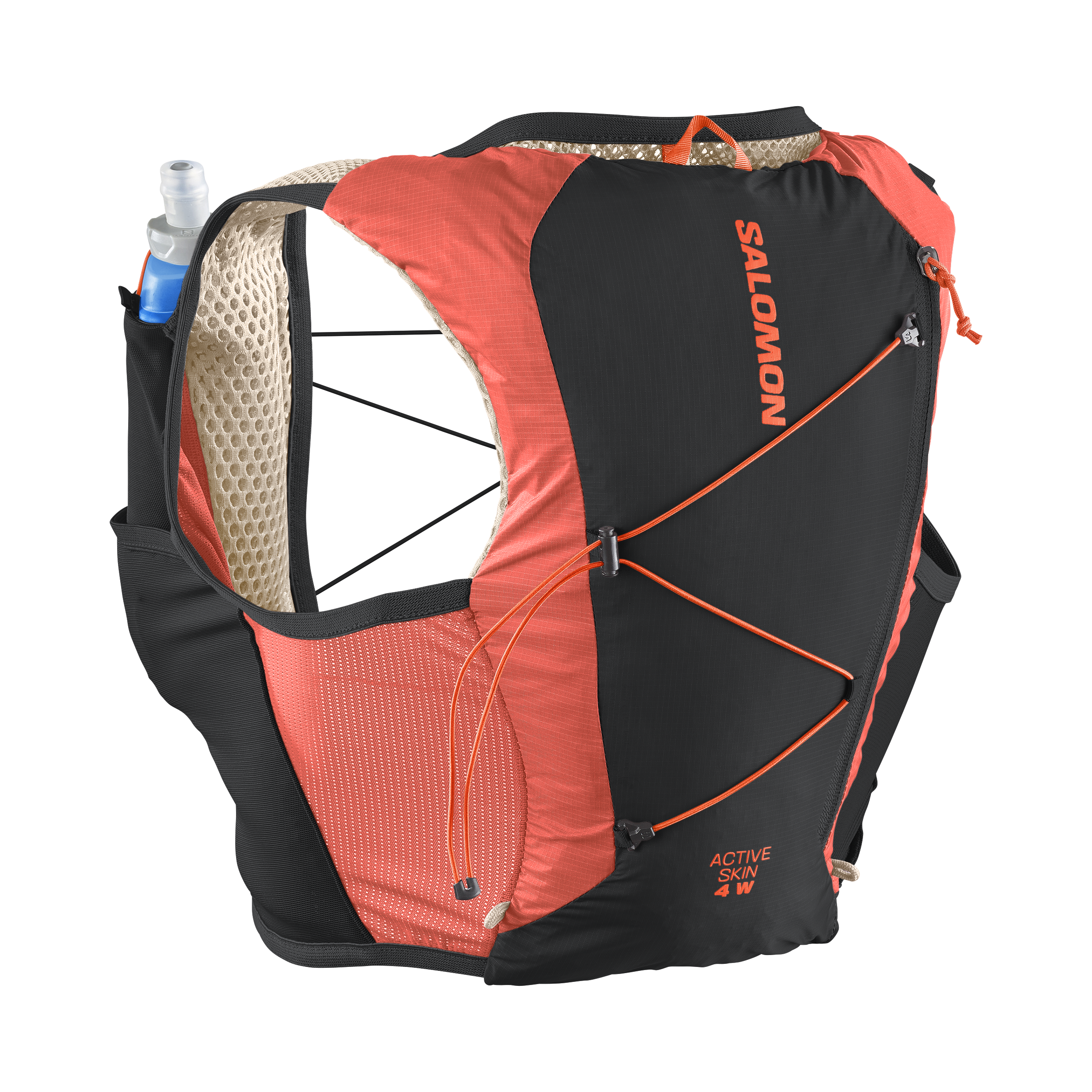 ACTIVE SKIN 4 Women's Running Vest with flasks included | Salomon