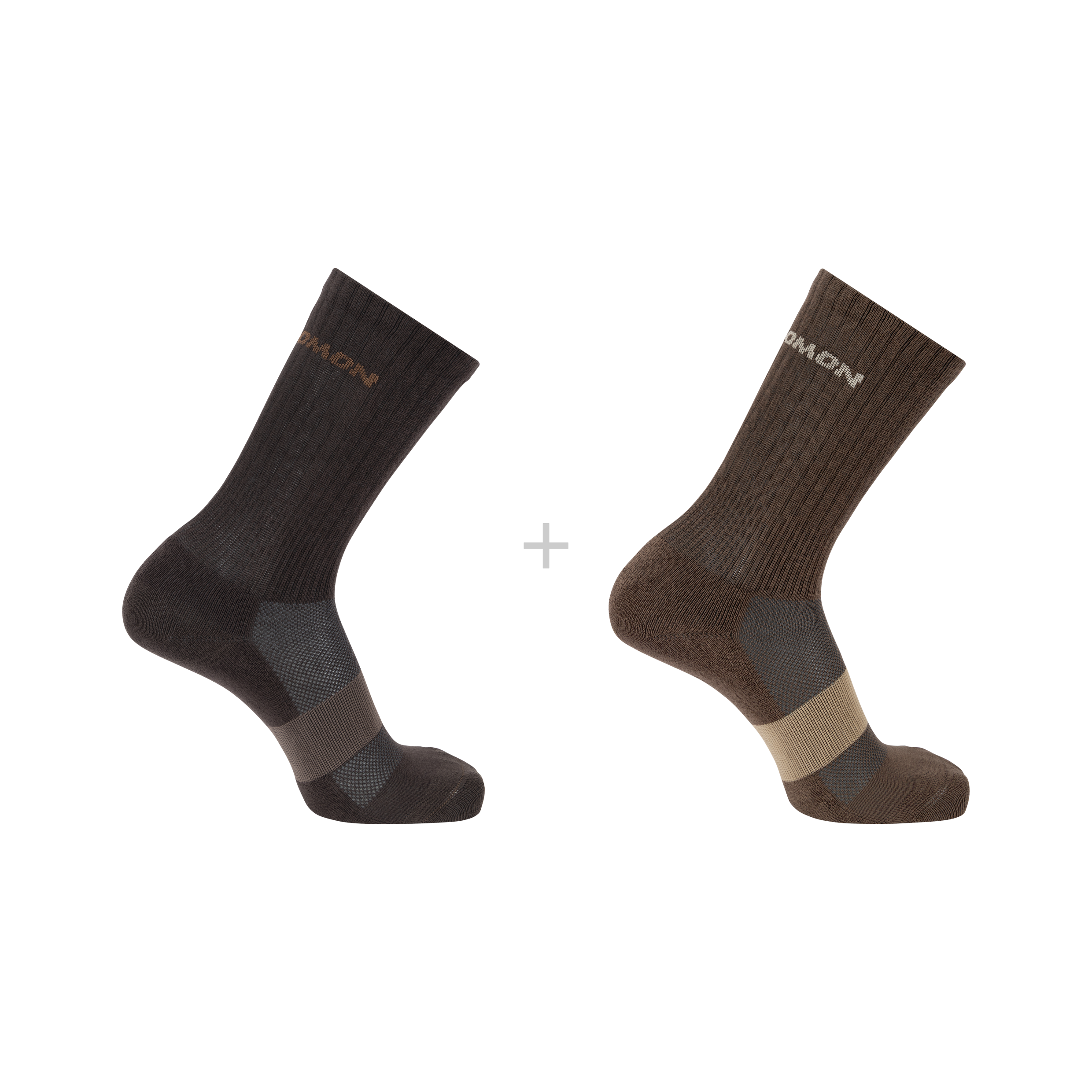 EVASION CREW 2-PACK Unisex Socks | Salomon