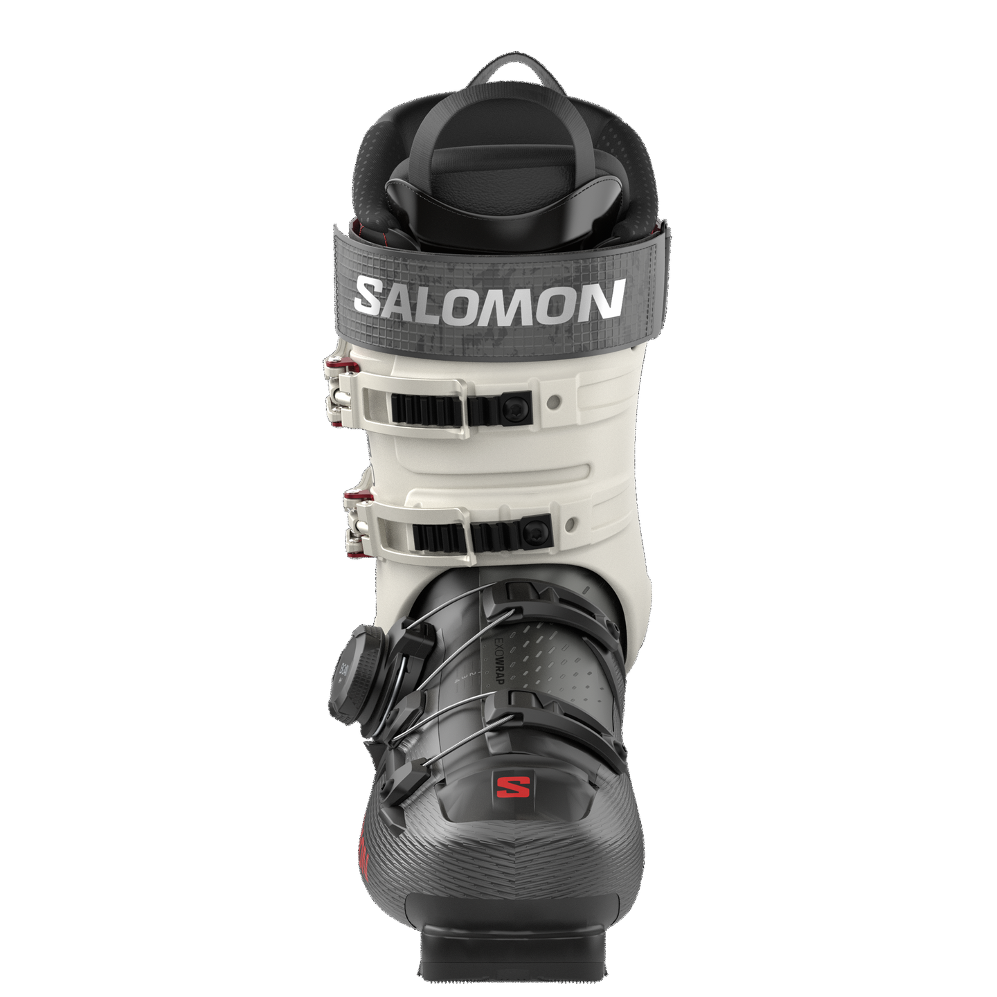 Мужские горнолыжные ботинки Salomon S/Pro Supra S Boa 110, цвет: Чёрный / Серый — фото 4