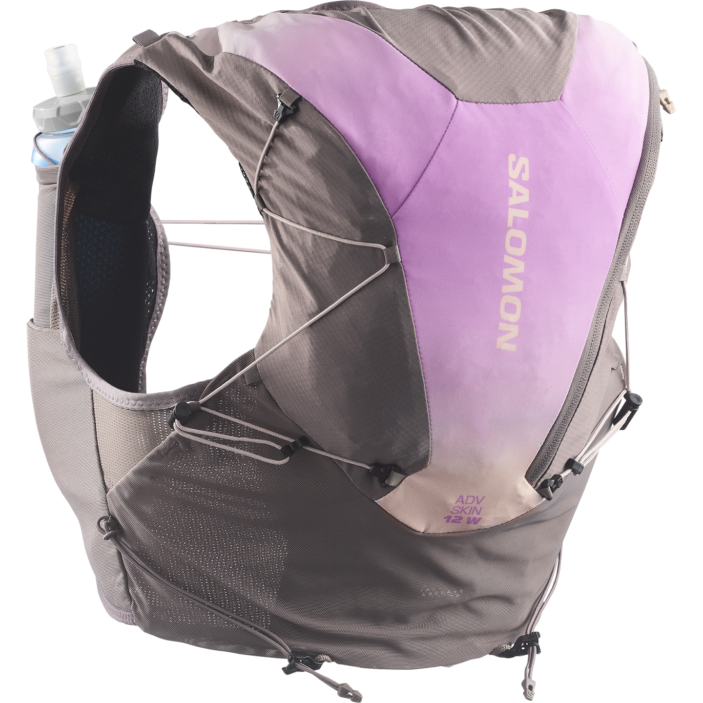 Женская сумка Salomon Adv Skin 12 Gradient, цвет: Железный / Теневой серый — фото 8