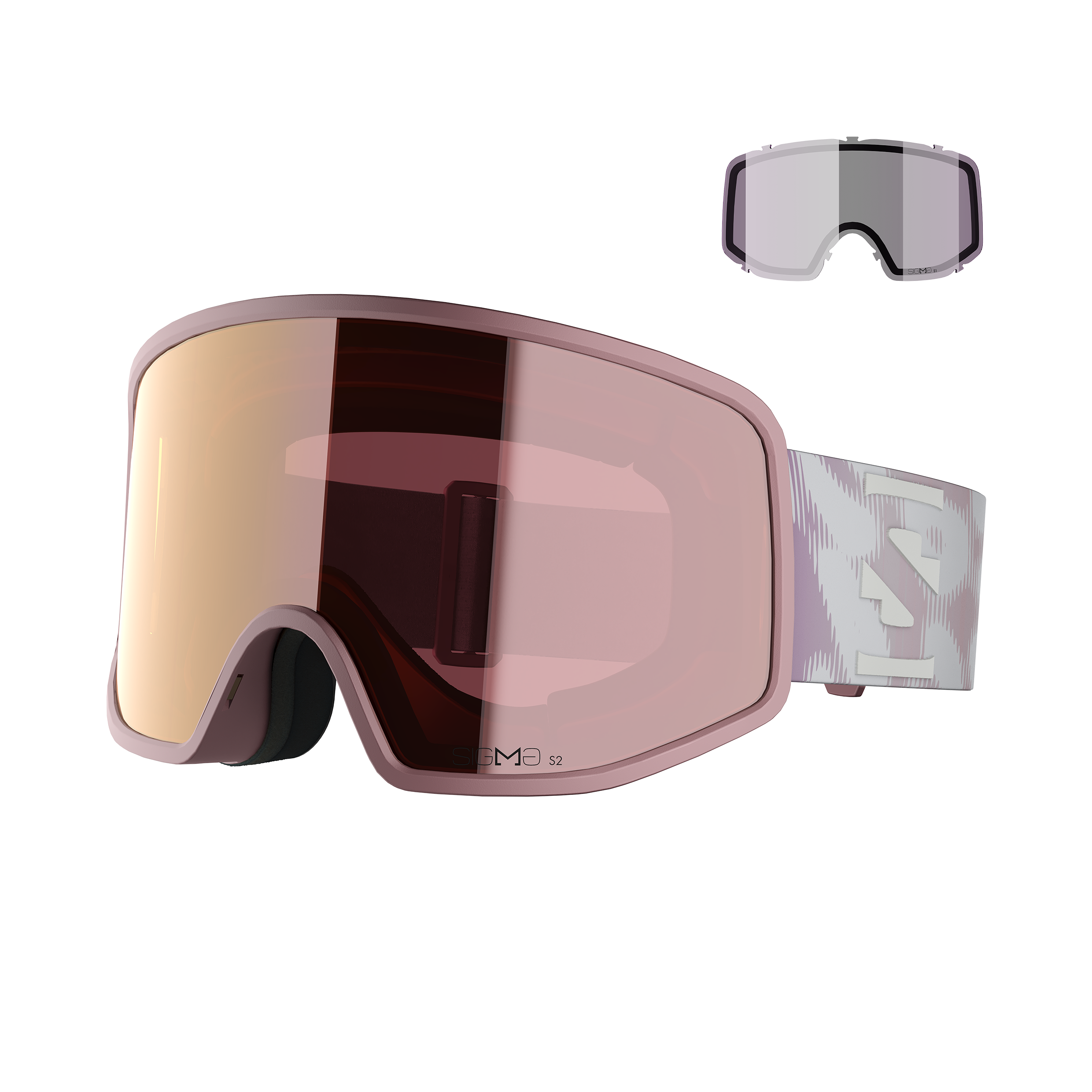 SENTRY PRO SIGMA (and EXTRA LENS) Snow goggles - Uniseks | Salomon