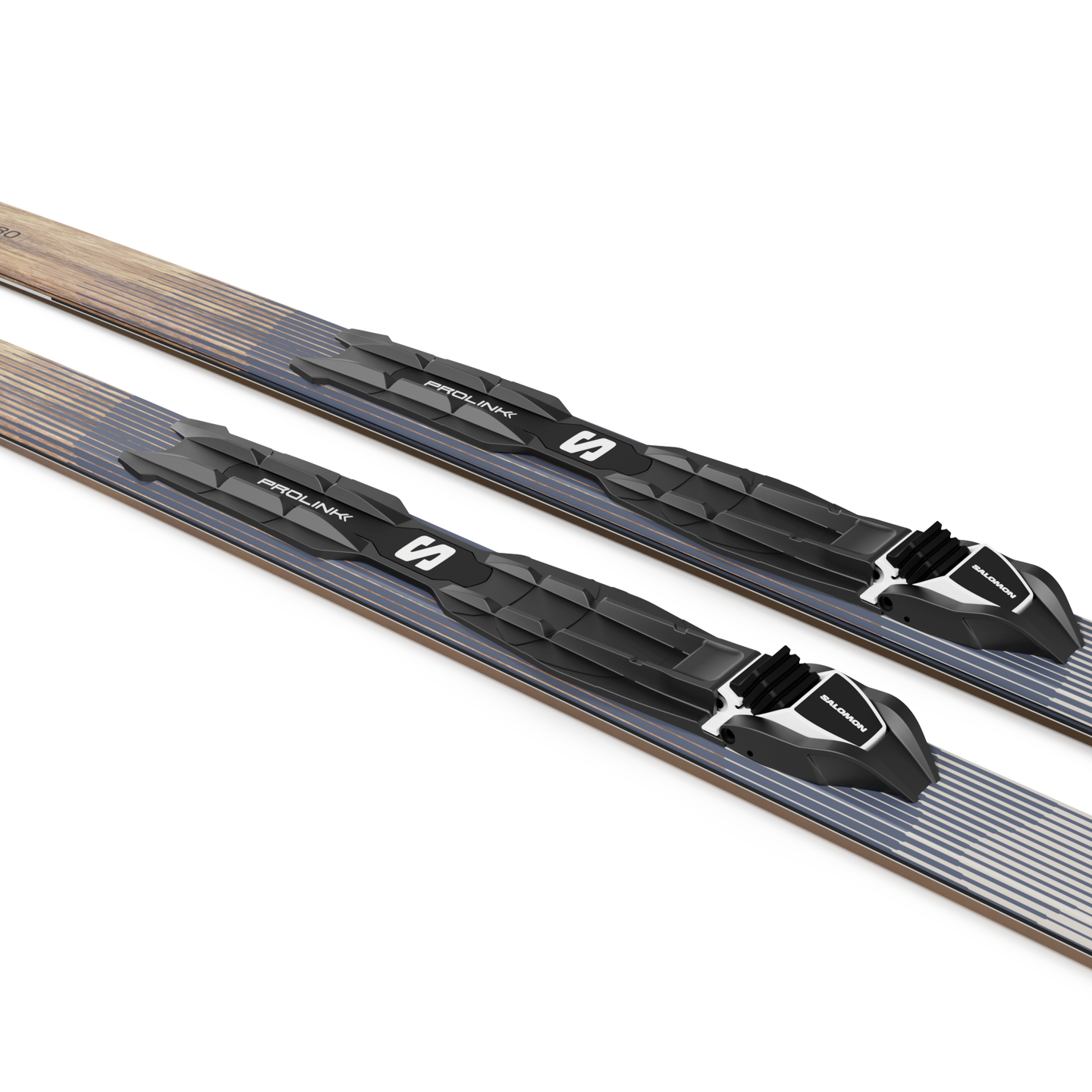 Лыжи Salomon Outpath 65 Grip (and Prolink Access), цвет: Морской / Коричневый — фото 3