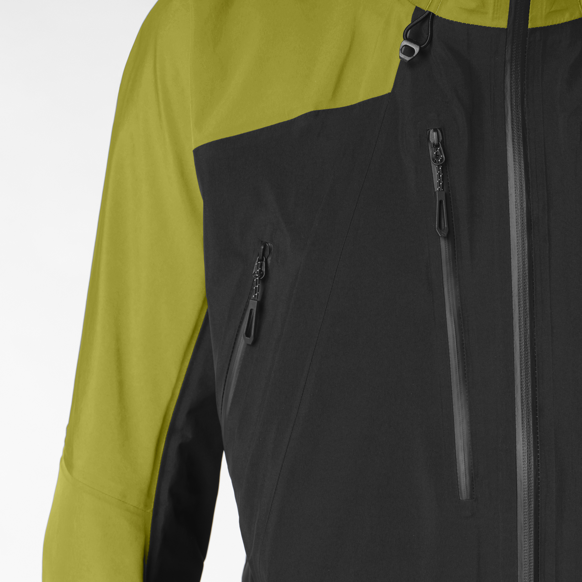 SALOMON ゴアテックス ジャケット イエロー/ブラック SCRAMBLER GORE-TEX Men's Jacket | Salomon