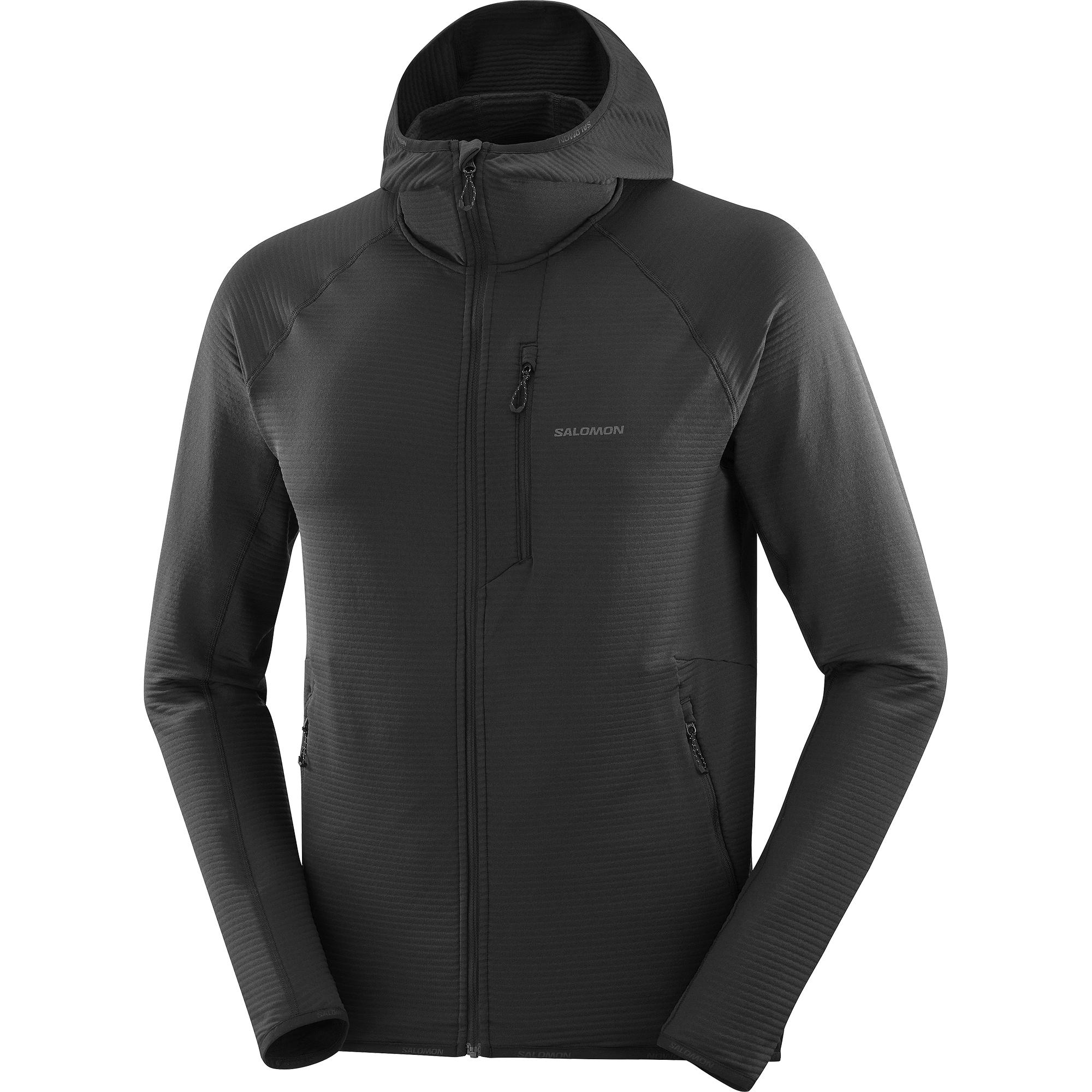 ESSENTIAL LIGHTWARM Men's Midlayer Jacket with hood | Salomon
