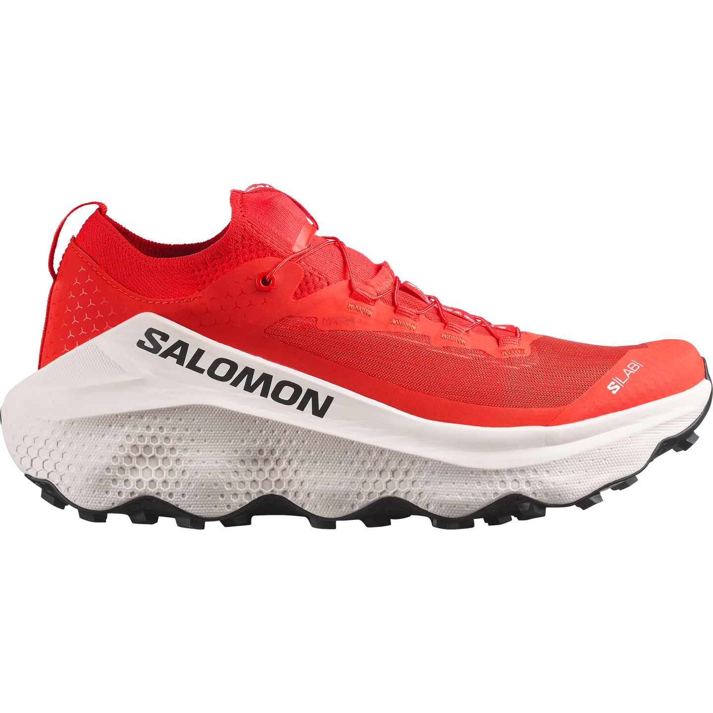 Кроссовки Salomon S/LAB Ultra Glide 2, цвет: Красный / Ванильный ледяной — фото 1