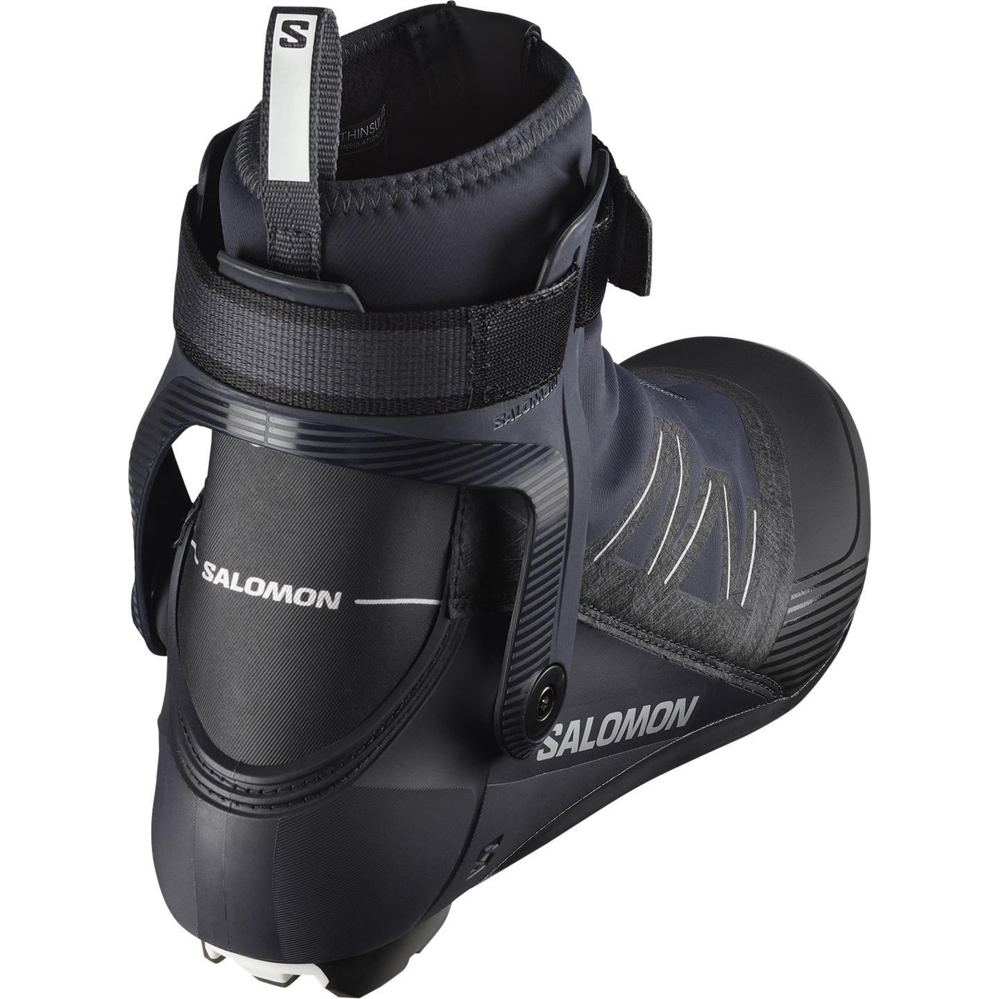 Salomon R/SKATE, цвет: Эбеновый / Серебряный — фото 2
