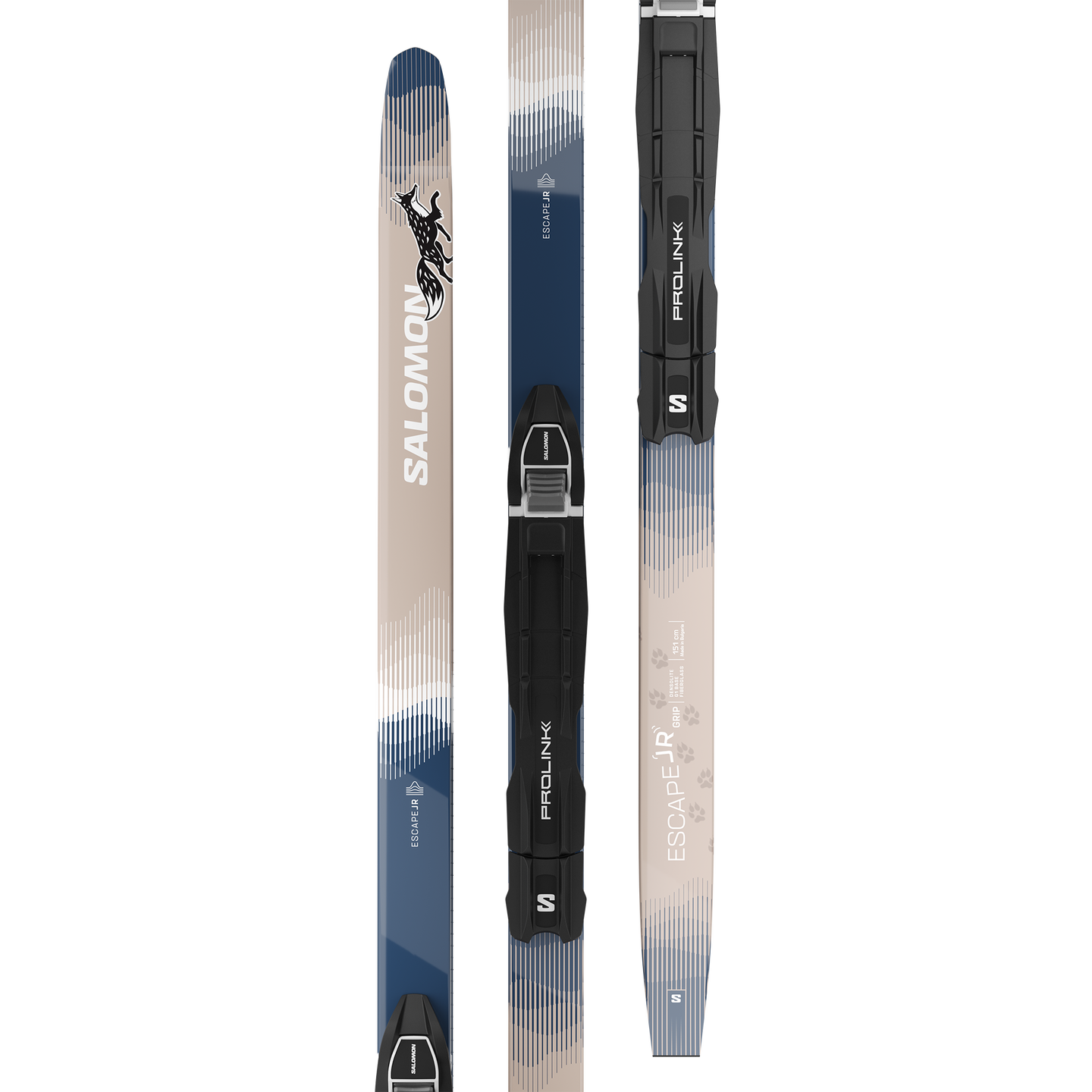 Детские лыжи Salomon Escape Grip Junior (and PM Prolink Access JR) — фото 4