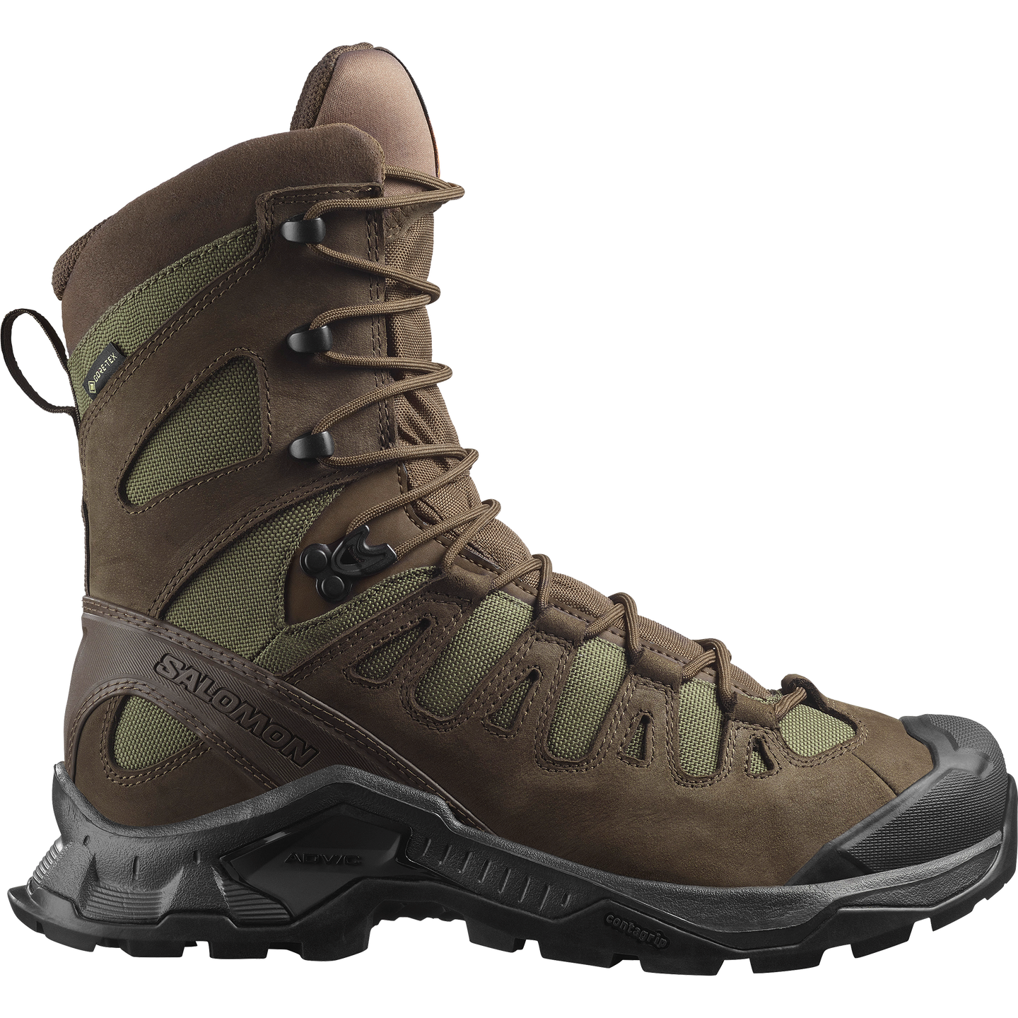 Сумка Salomon Quest Tracker High GORE-TEX, цвет: Земляной коричневый / Зелёный — фото 1