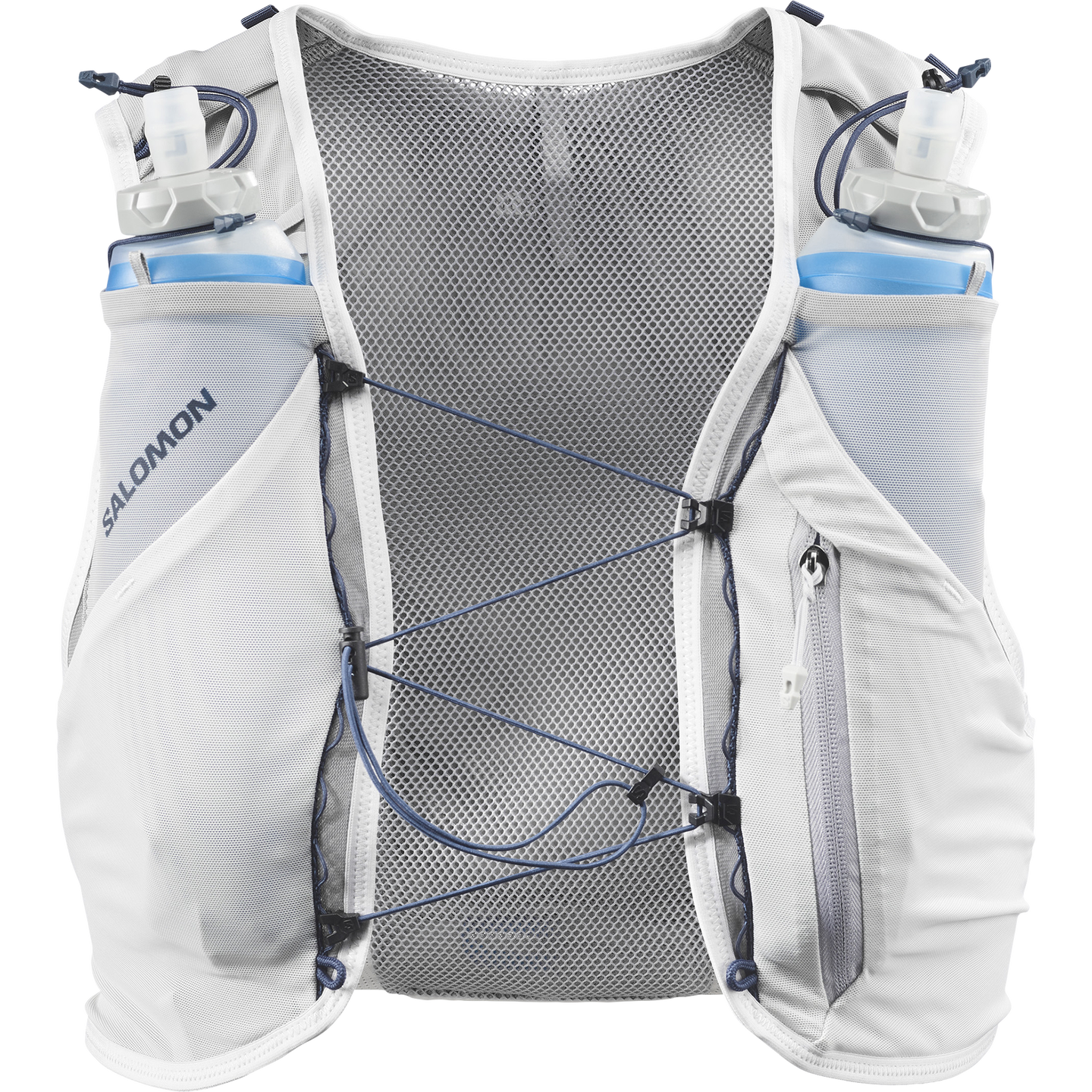 Беговой рюкзак Salomon ADV Skin 5, цвет: Серый фиолетовый — фото 4