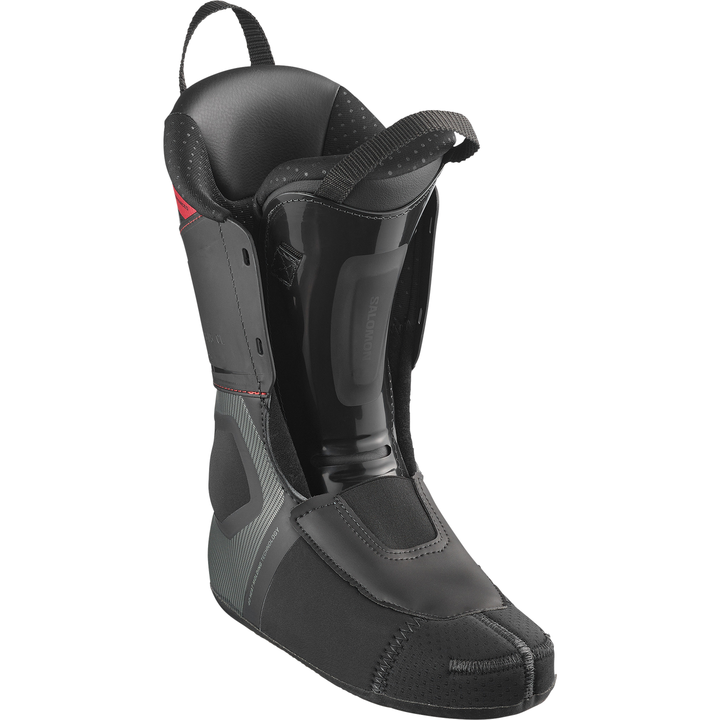 Мужские горнолыжные ботинки Salomon S/Pro Supra S Boa 110, цвет: Чёрный / Серый — фото 1