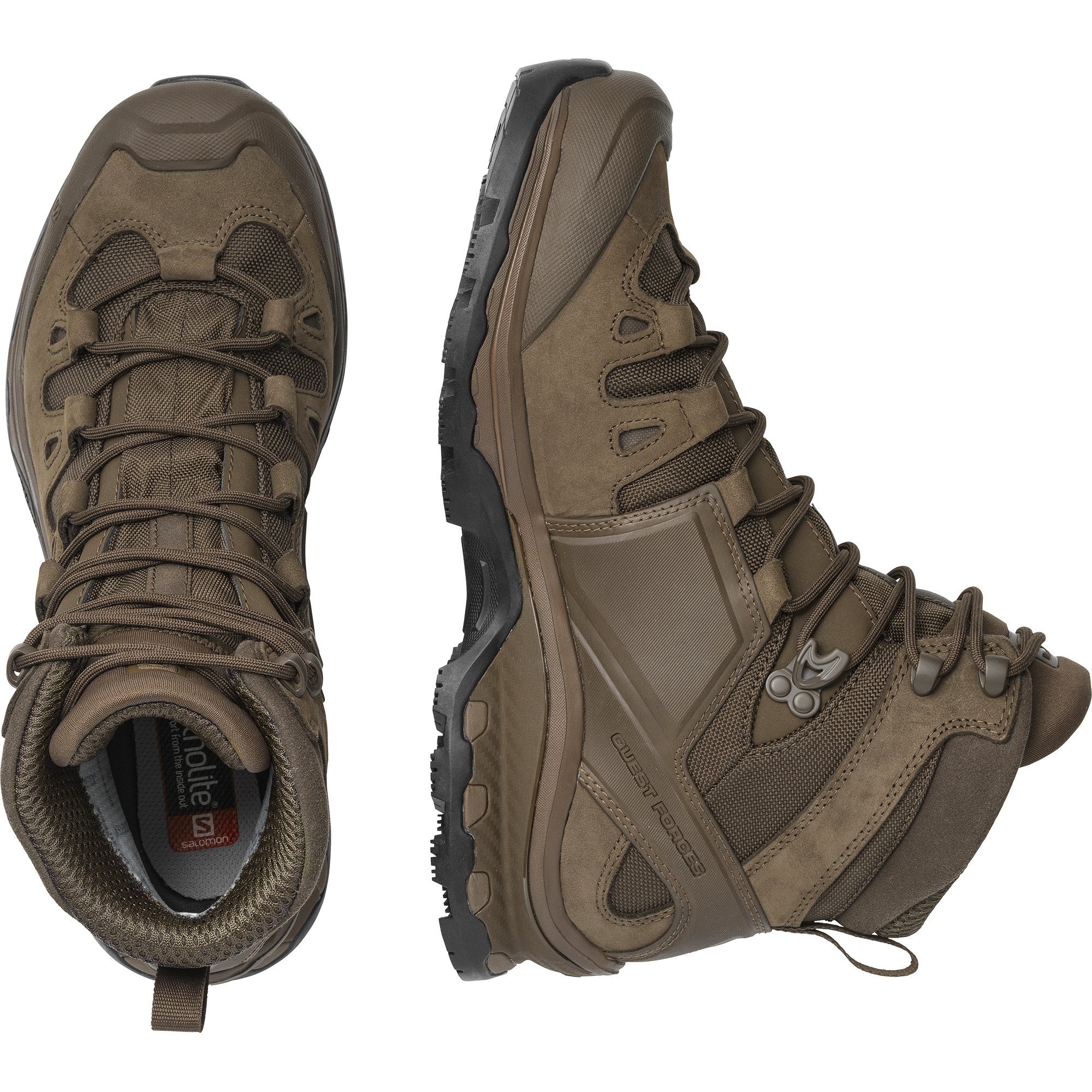 個人装備 salomon QUEST 4D FORCES 2 28cm Men's Salomon Quest 4D Forces 2 GTX Boots | TacticalGear.com