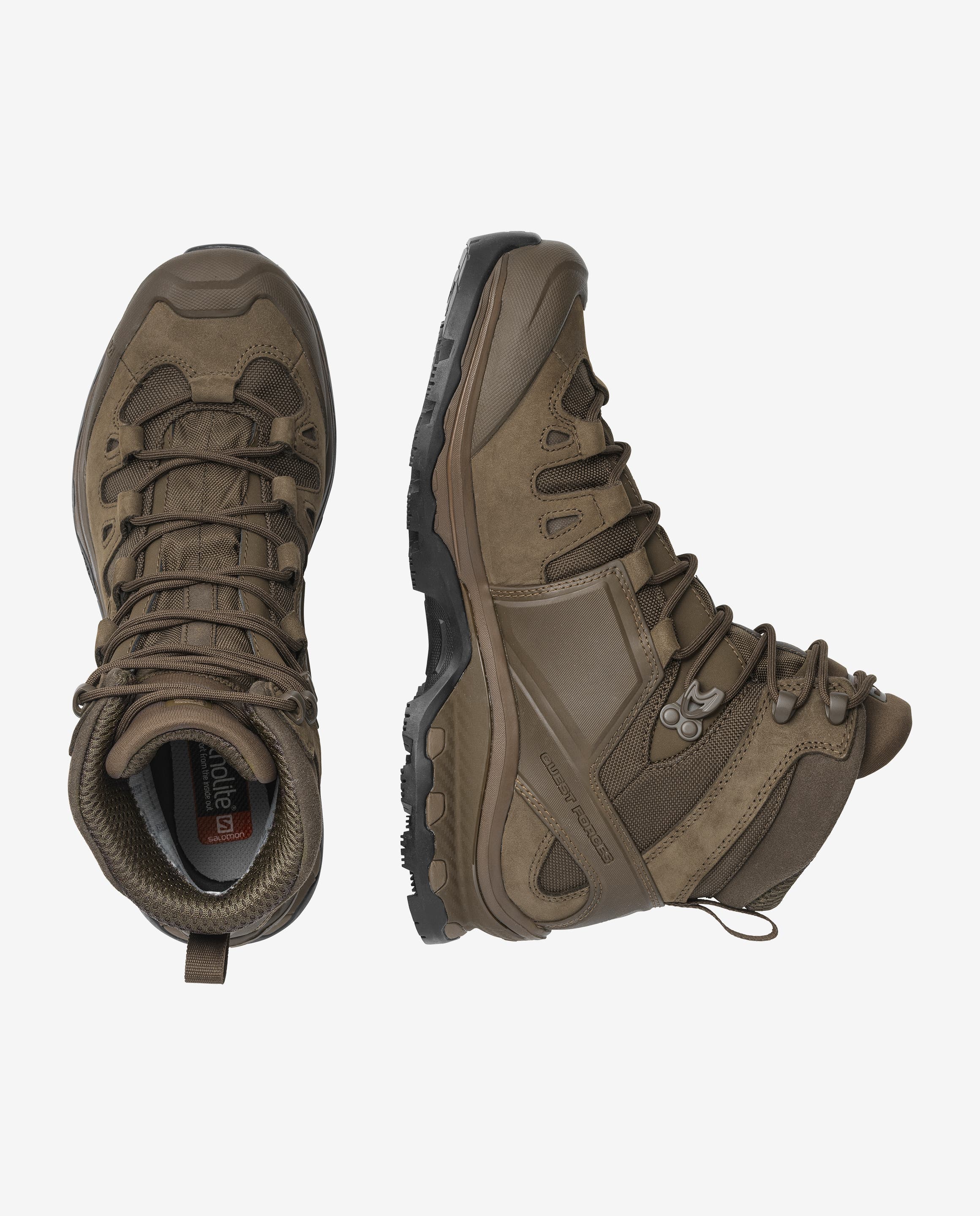 salomon men's quest 4d 2 gtx backpacking boot fossil rain Forces Footwear Outfitters Whether taking a knee or sprinting Salomon Quest 4D GTX Forces