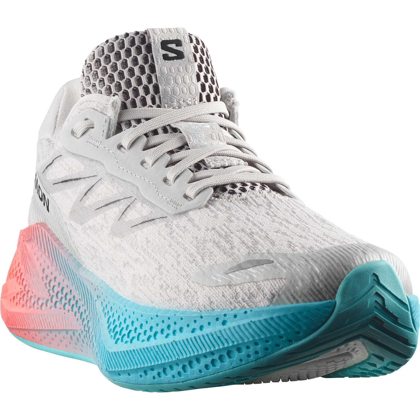 Женские кроссовки Salomon Aero Glide 4 Gradient, цвет: Серый фиолетовый / Чёрный — фото 5