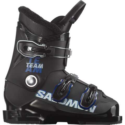 Детские горнолыжные ботинки Salomon Team T3, цвет: Чёрный / Синий