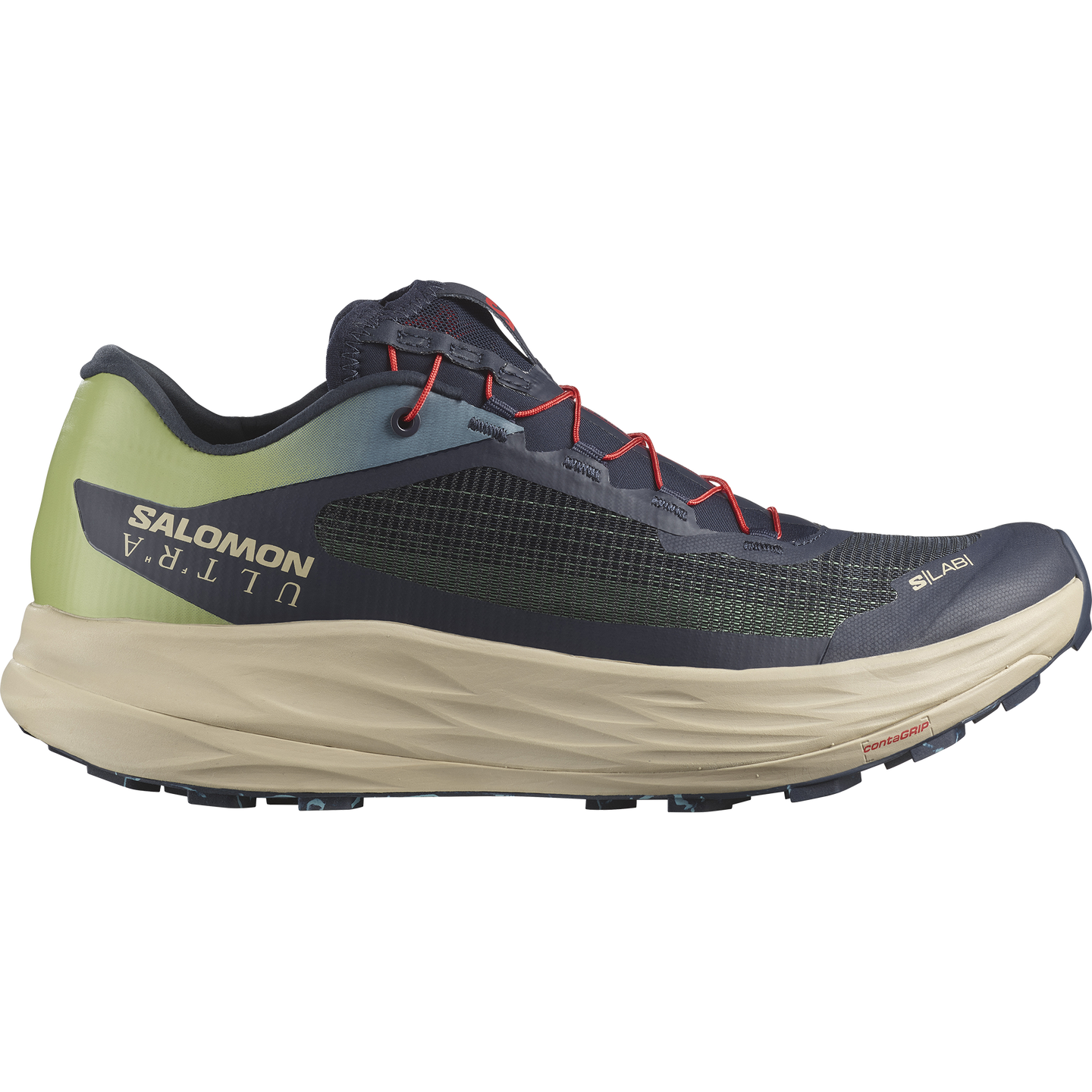 Кроссовки Salomon S/LAB Ultra, цвет: Шалфейный / Синий — фото 1