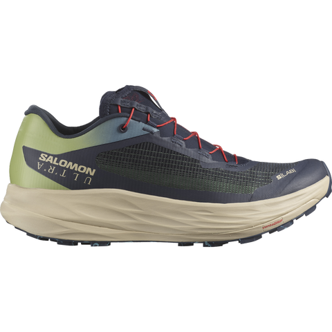 Кроссовки Salomon S/LAB Ultra, цвет: Шалфейный / Синий