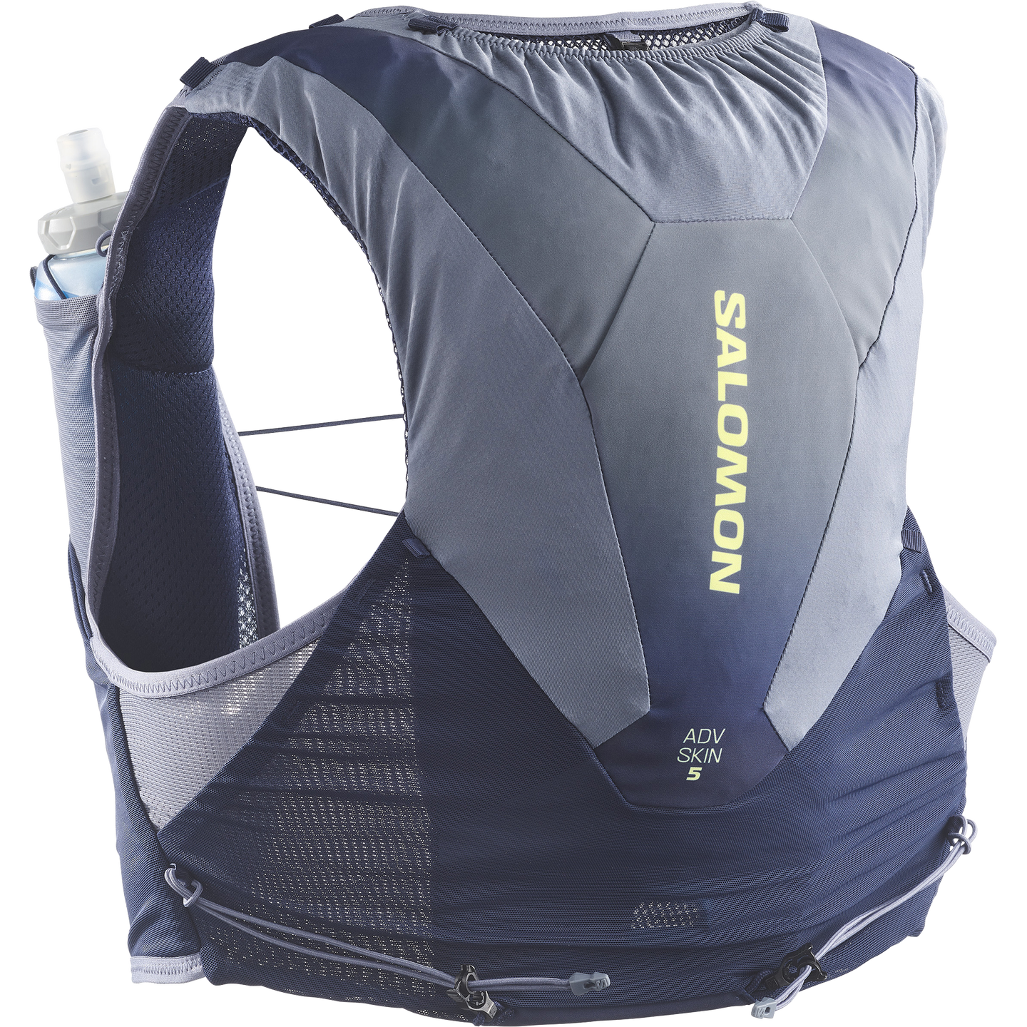 Рюкзак для бега Salomon ADV Skin 5 Gradient, цвет: Синий / Лаймовый — фото 3