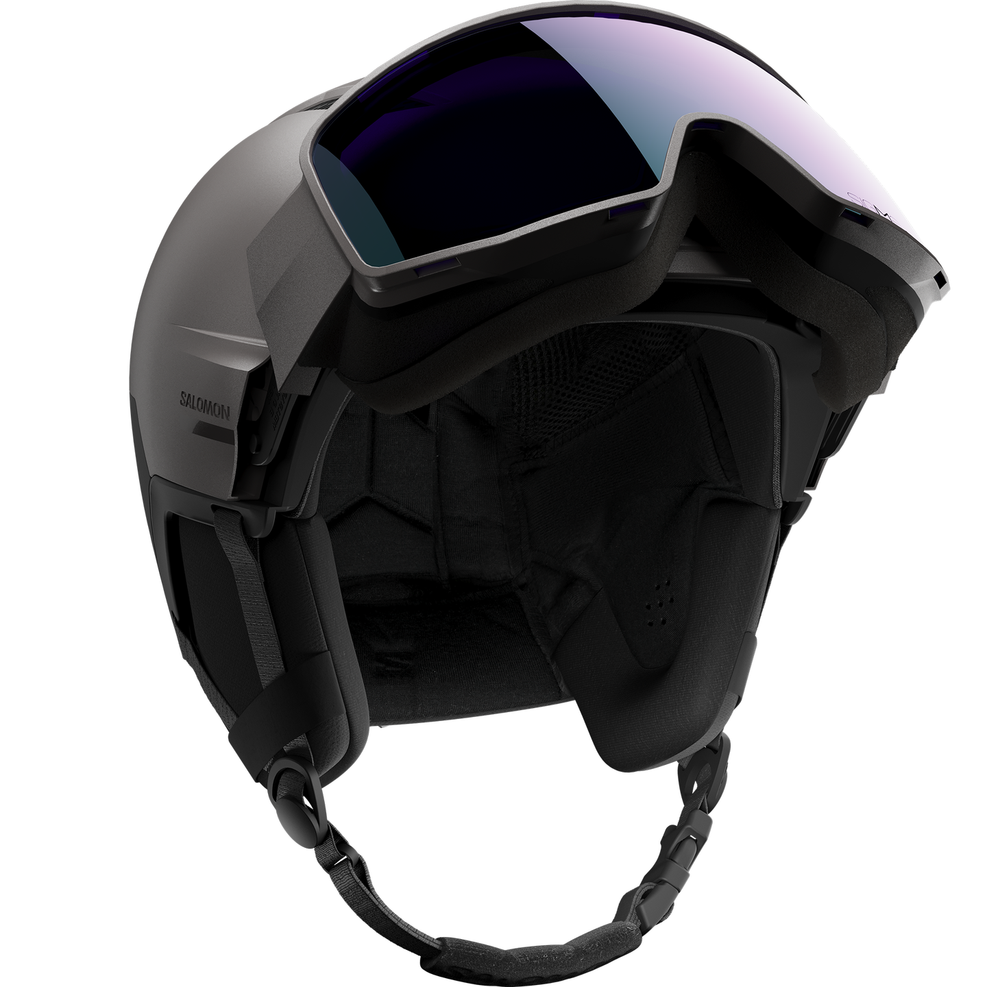 Шлем Salomon Driver Pro Sigma Mips, цвет: Beluga / Чёрный — фото 6