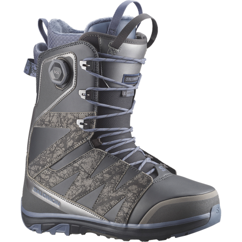 Ботинки для сноуборда Salomon X Approach Lace SJ Boa® Team, цвет: Металлический серый