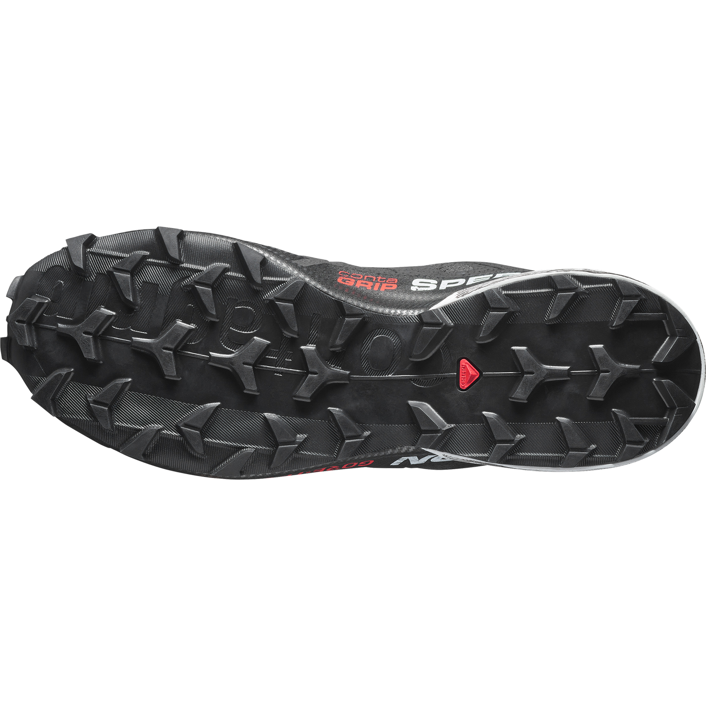 Кроссовки Salomon Speedcross 6 GORE-TEX 20 Years, цвет: Чёрный / Белый — фото 7
