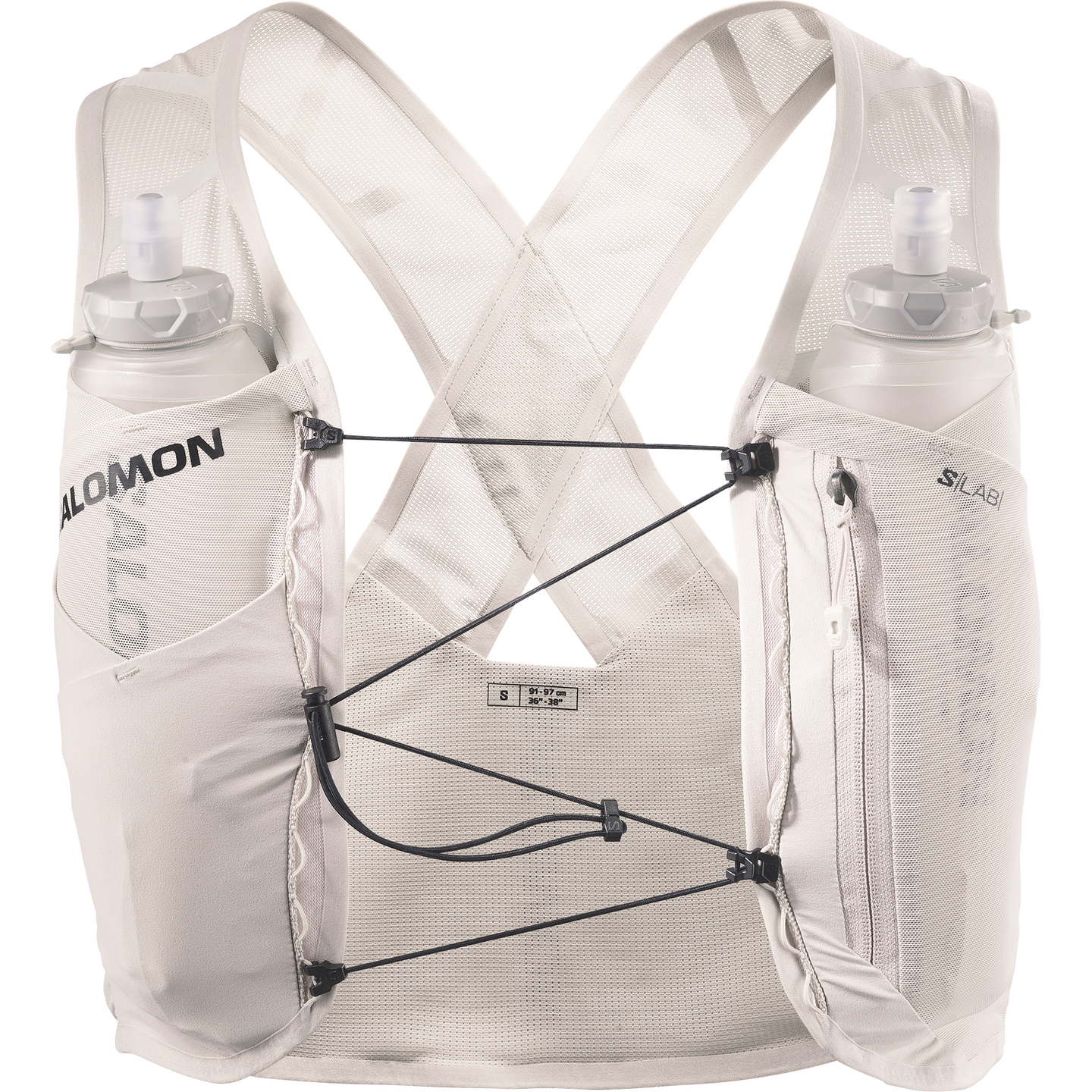 Беговой жилет Salomon Gravel Skin 2, цвет: Серебряный облачный — фото 8