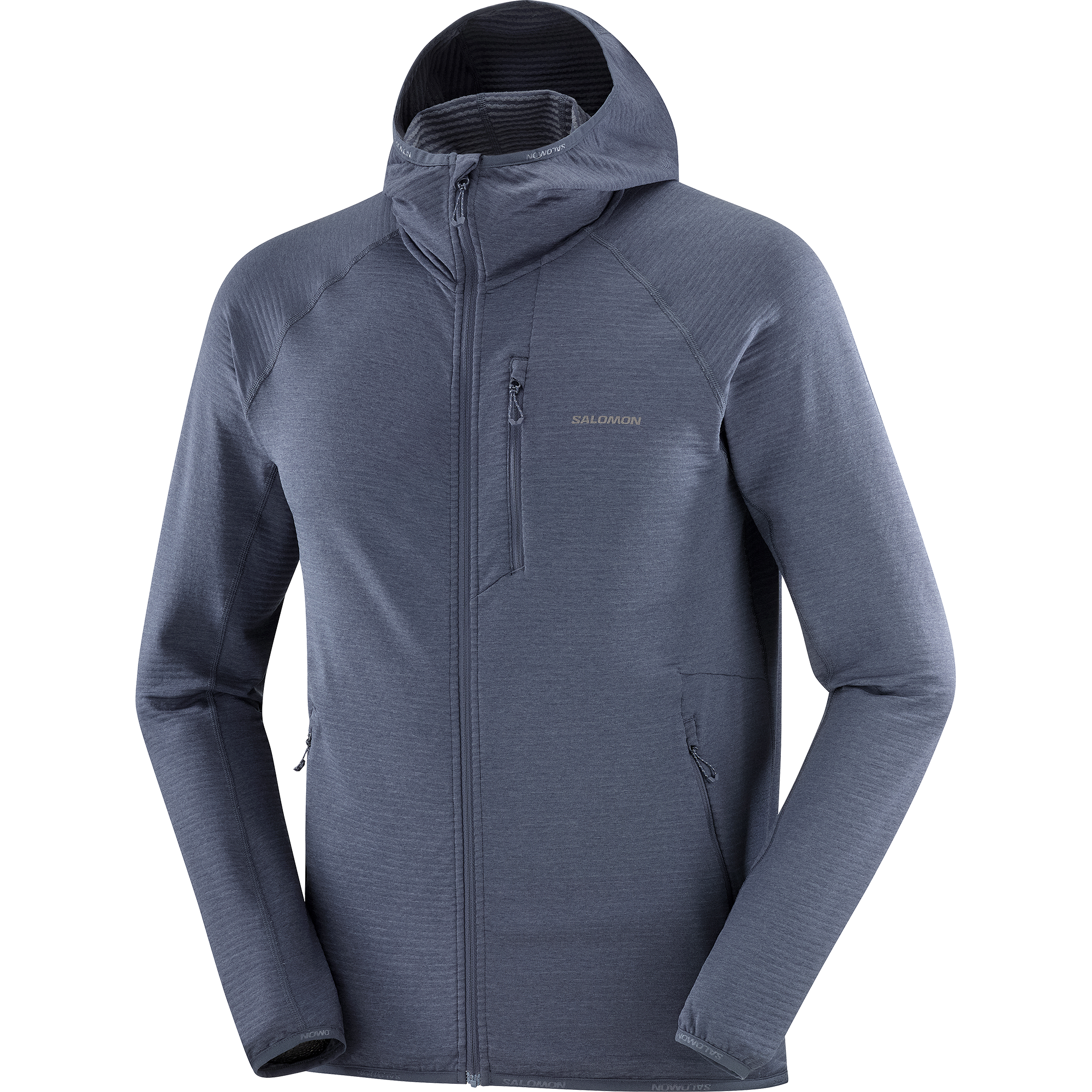 ESSENTIAL LIGHTWARM Men's Midlayer Jacket with hood | Salomon