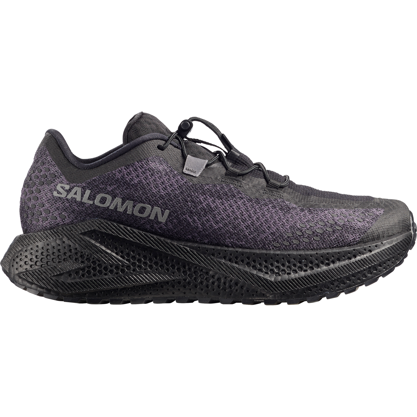 Кроссовки Salomon Aero Glide 4 Grvl, цвет: Чёрный / Асфальтовый — фото 1