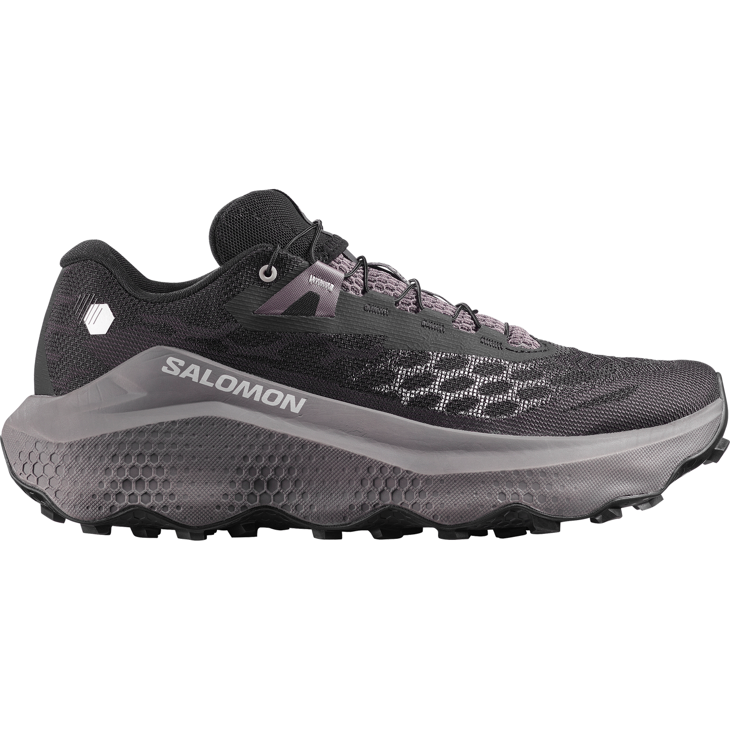 Мужские кроссовки Salomon Ultra Glide 4, цвет: Чёрный / Тёмный серый — фото 1