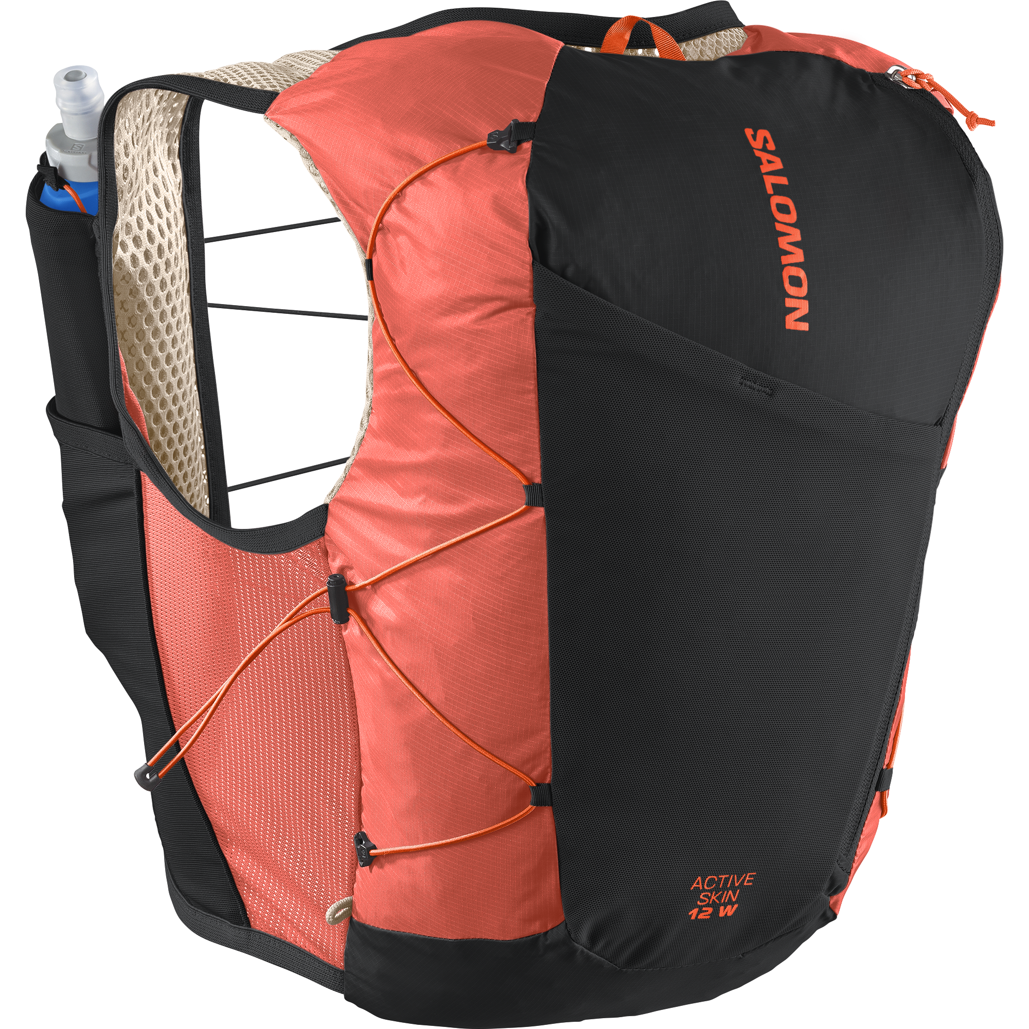 タ*中様 SALOMON ACTIVE SKIN 12 ACTIVE SKIN 12 Women's Running Vest with flasks included | Salomon